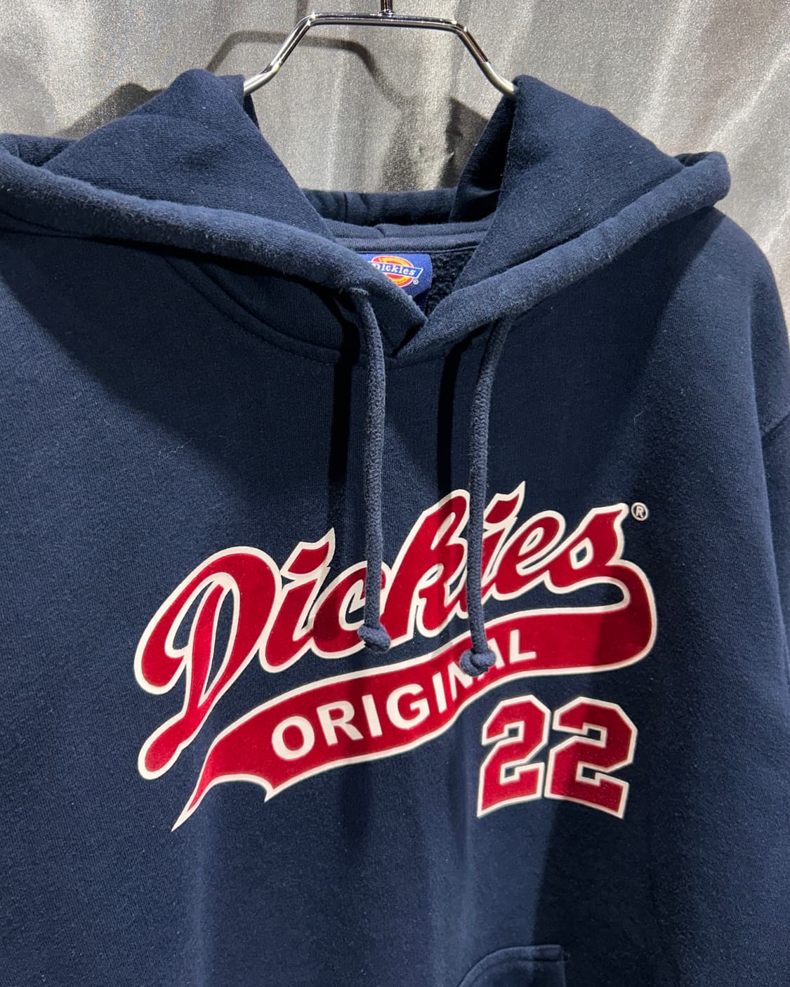 XL 디키즈 오리지널 22 빅로고 네이비 후드티 상품이미지4