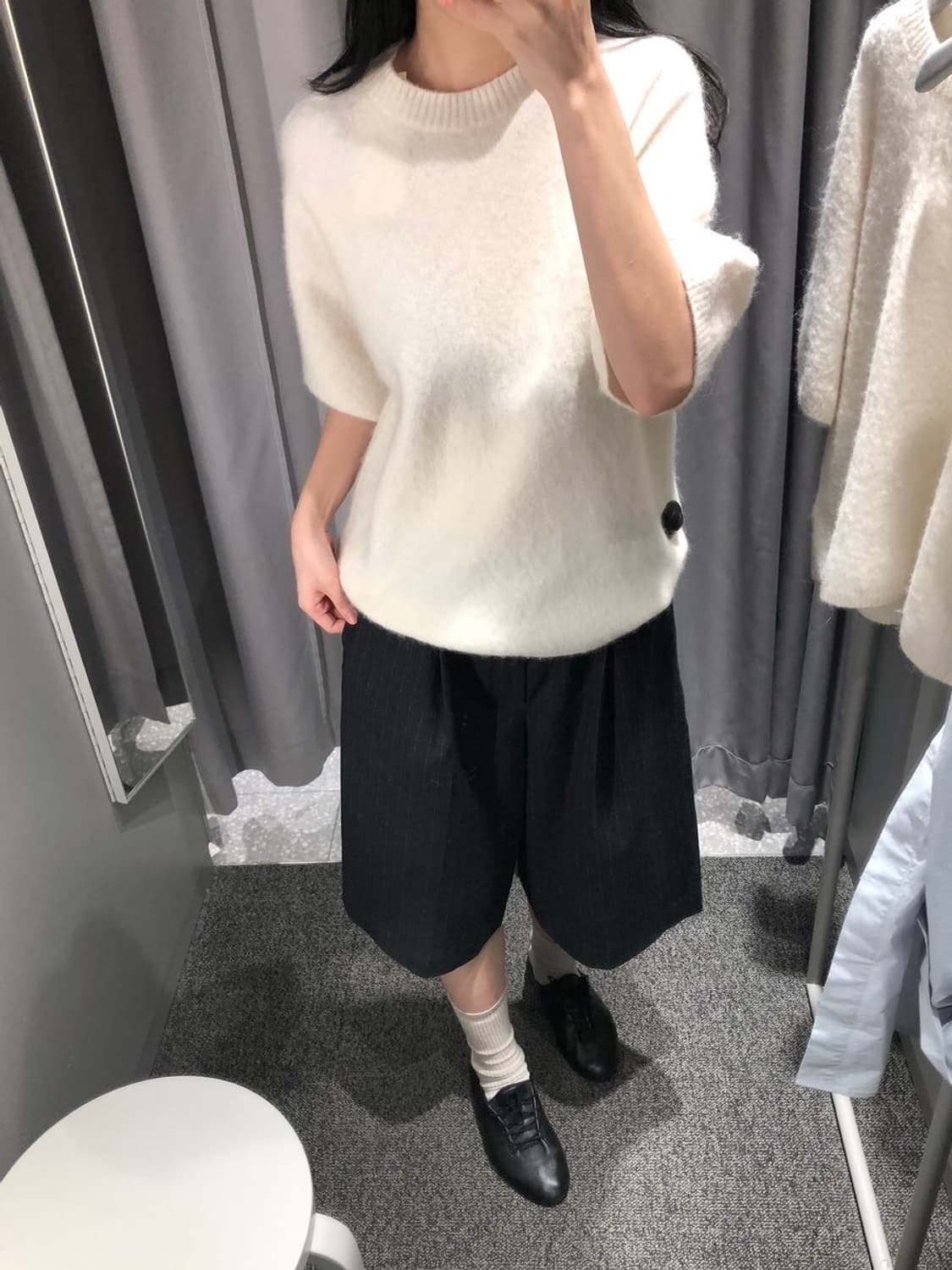 아르켓 알파카 하프니트 하늘색 S 상품이미지3