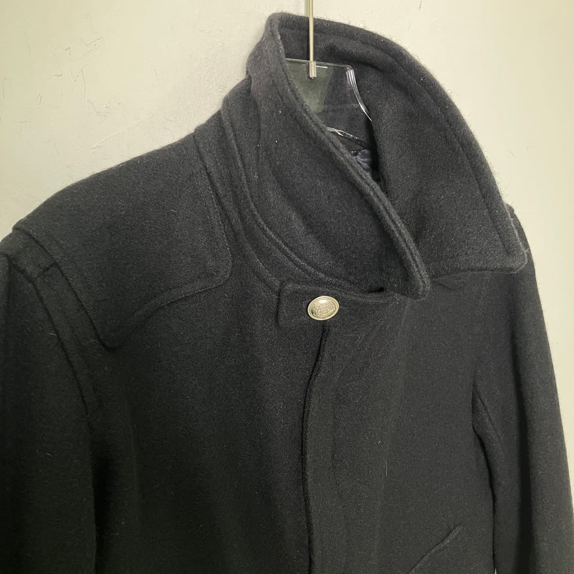 JPN VTG 빈티지 블랙 울자켓 L 상품이미지5