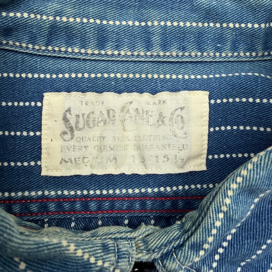 슈가케인 와바시 스트라이프 셔츠 Free 상품이미지7