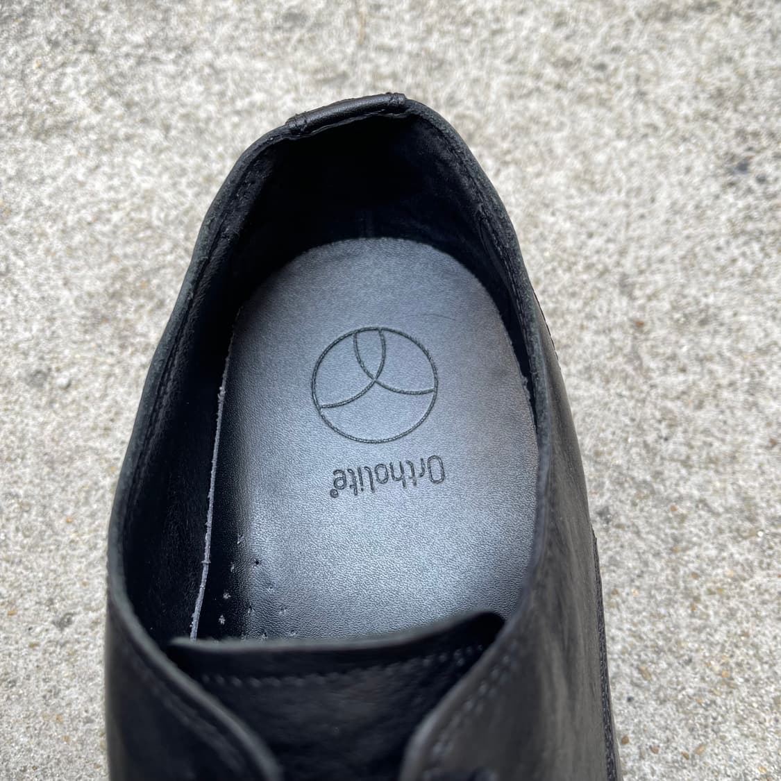 [270] 야세 우든 더비 슈즈 카우하이드 블랙 상품이미지7