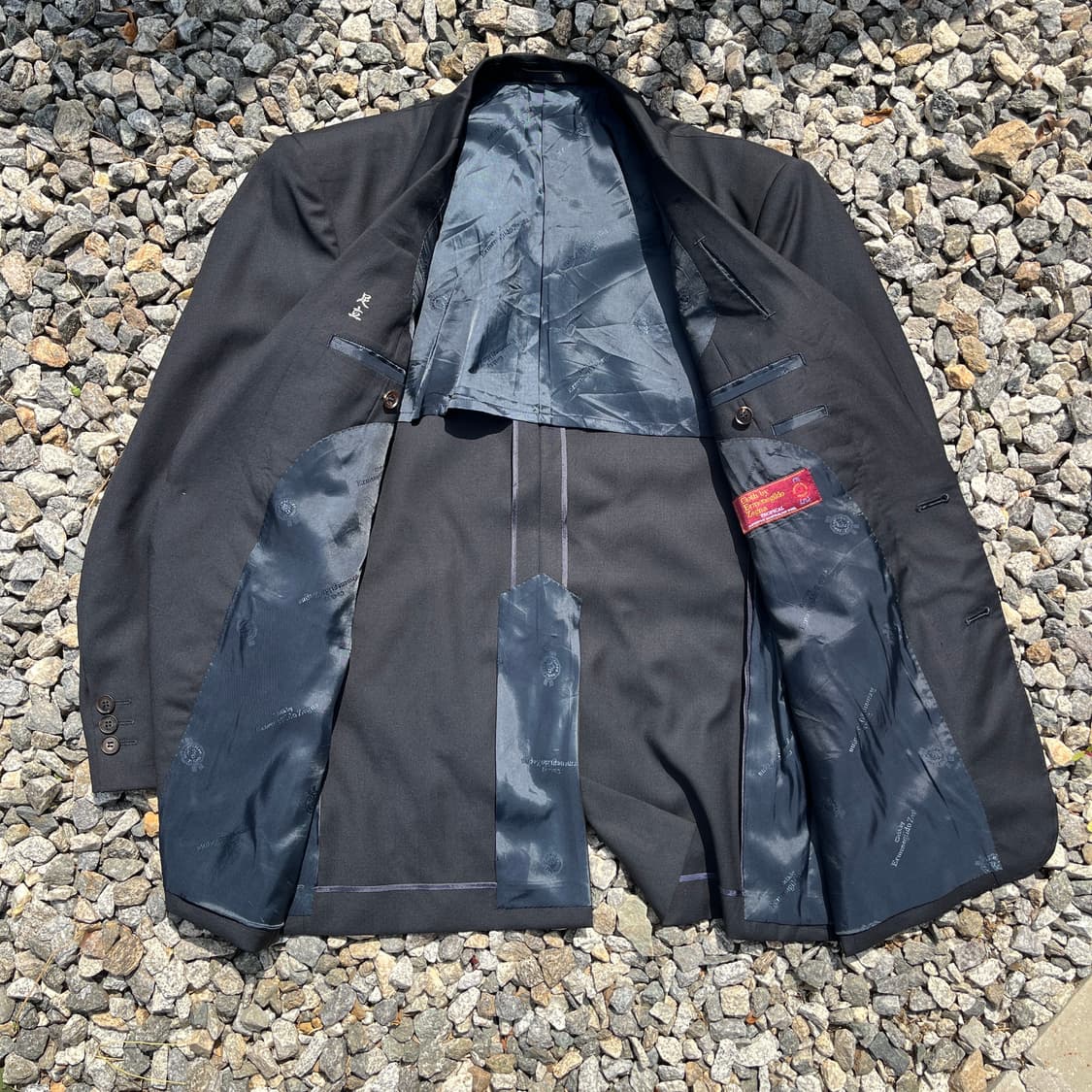 에르메네질도 제냐(최고급원단) 수트 자켓(실측확인) 상품이미지6