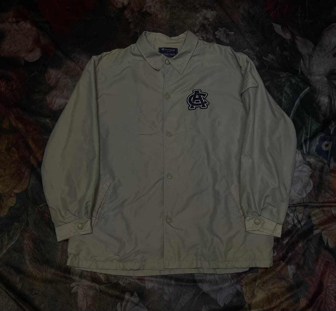 챔피온 빈티지 어센틱 베이지 나일론코치자켓 100 상품이미지1