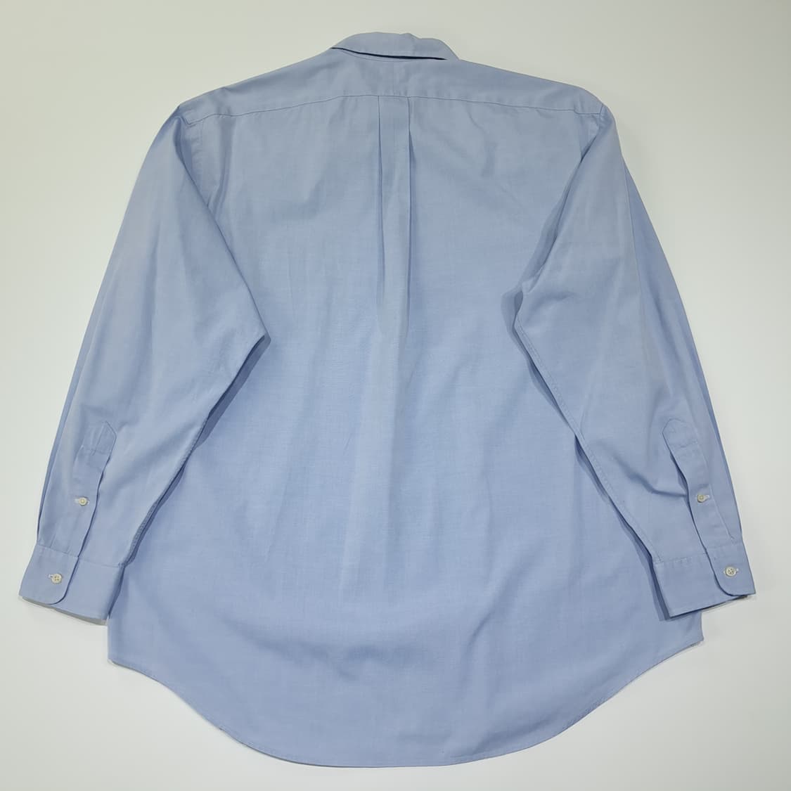 CL241 L 폴로 90s 말레이시아판 옥스포드 라이트블루 셔츠 남방 상품이미지6