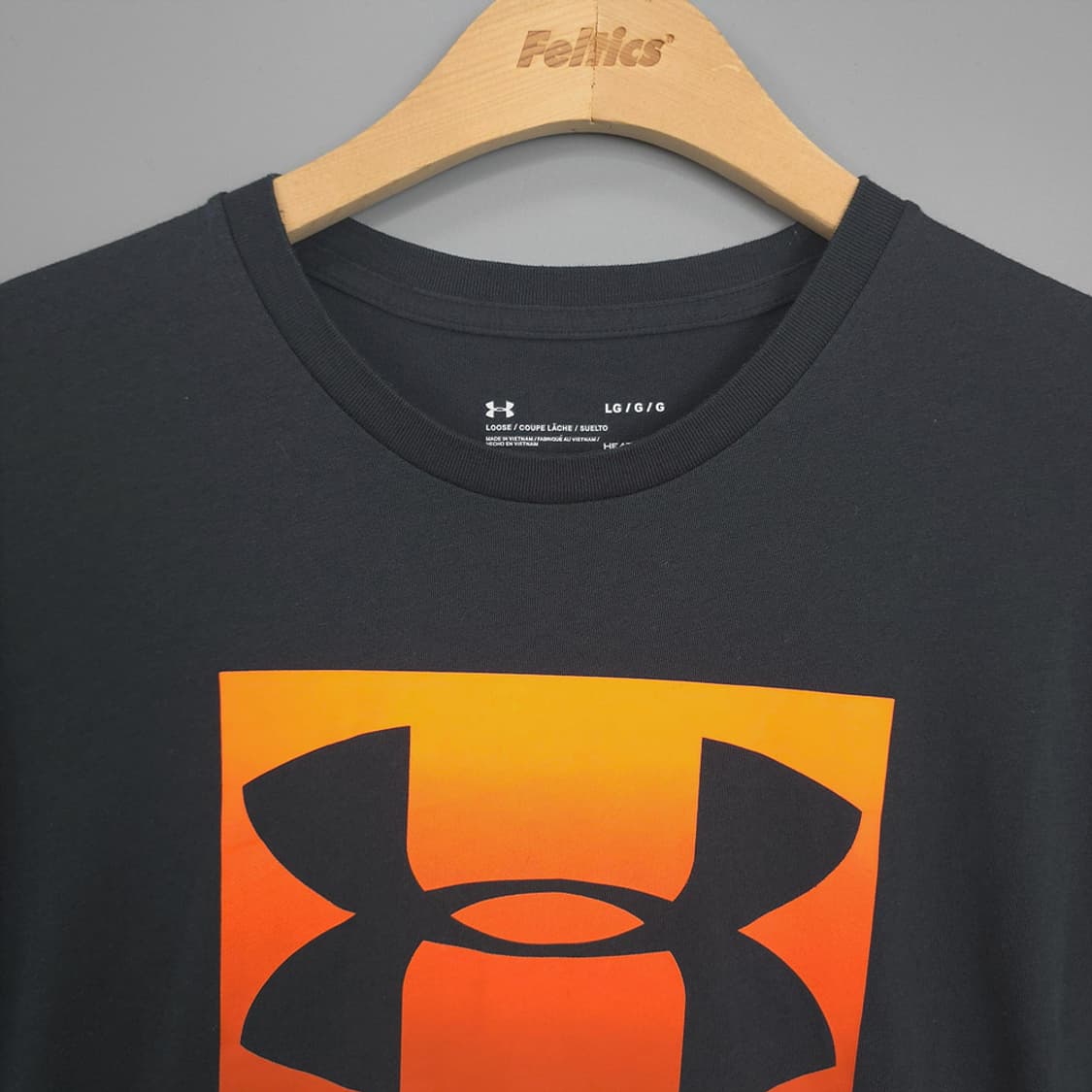 언더아머 UNDER ARMOUR 히트기어 루즈핏 로고 반팔티 L 상품이미지2