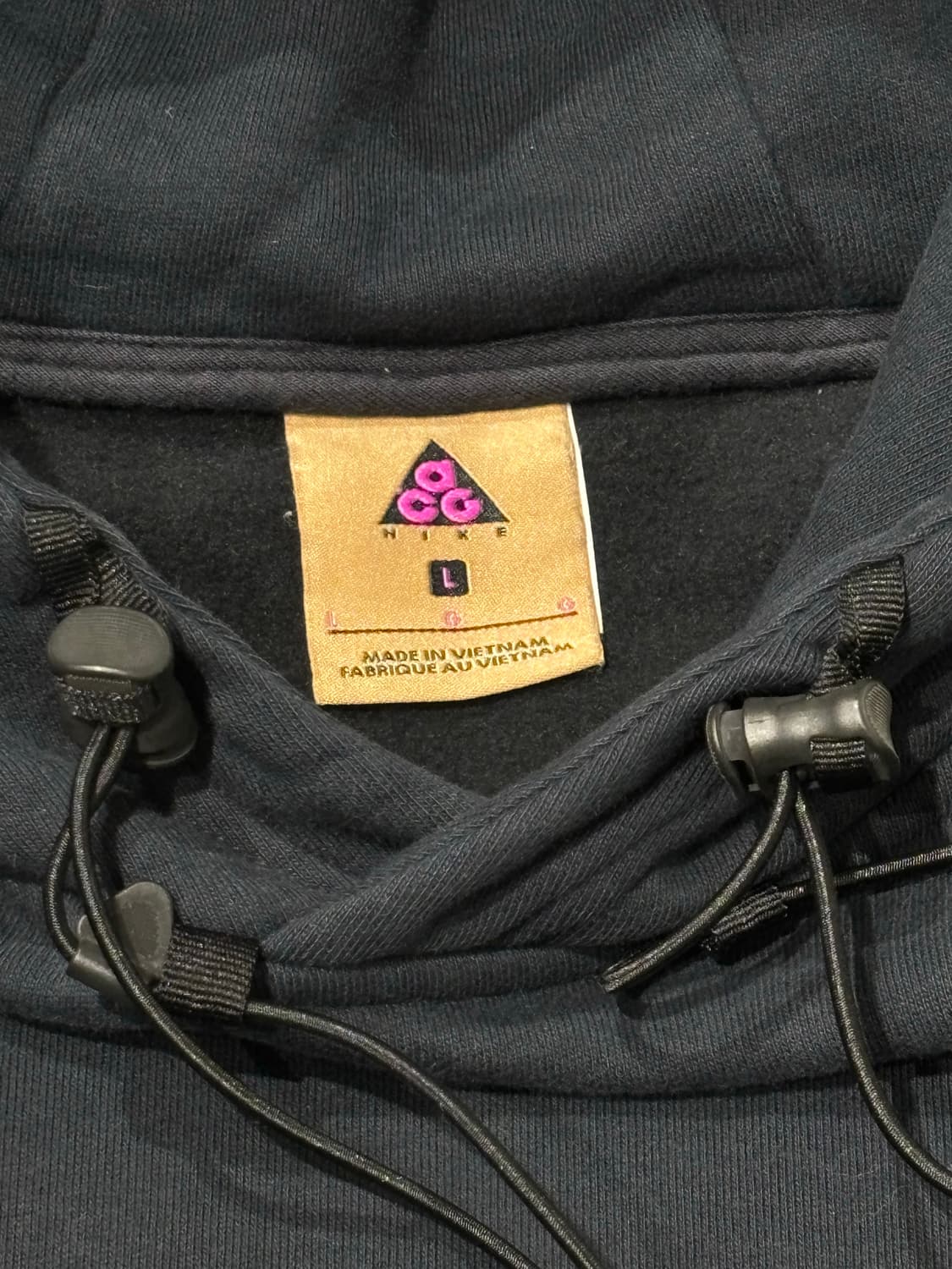 나이키 acg 블랙 후드 상품이미지7