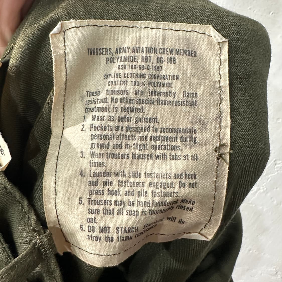 US ARMY TROUSERS 팬츠 31-35 상품이미지4