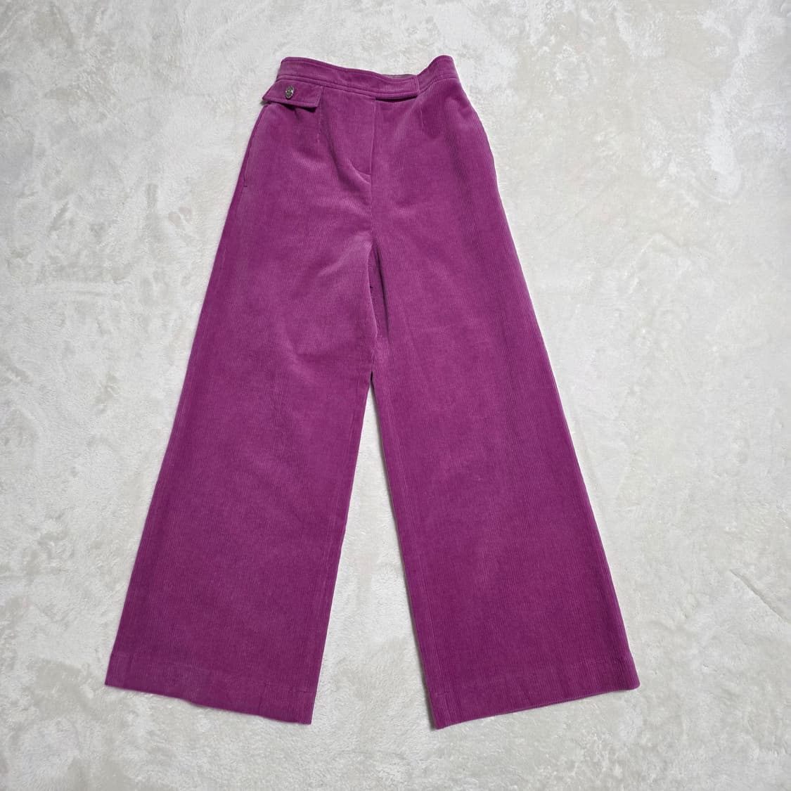 (S)여성 바자르 코듀로이 와이드 팬츠 상품이미지1