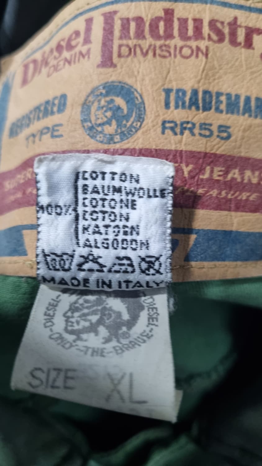희귀템) 디젤 italy 레트로 청자켓 105~110 상품이미지4