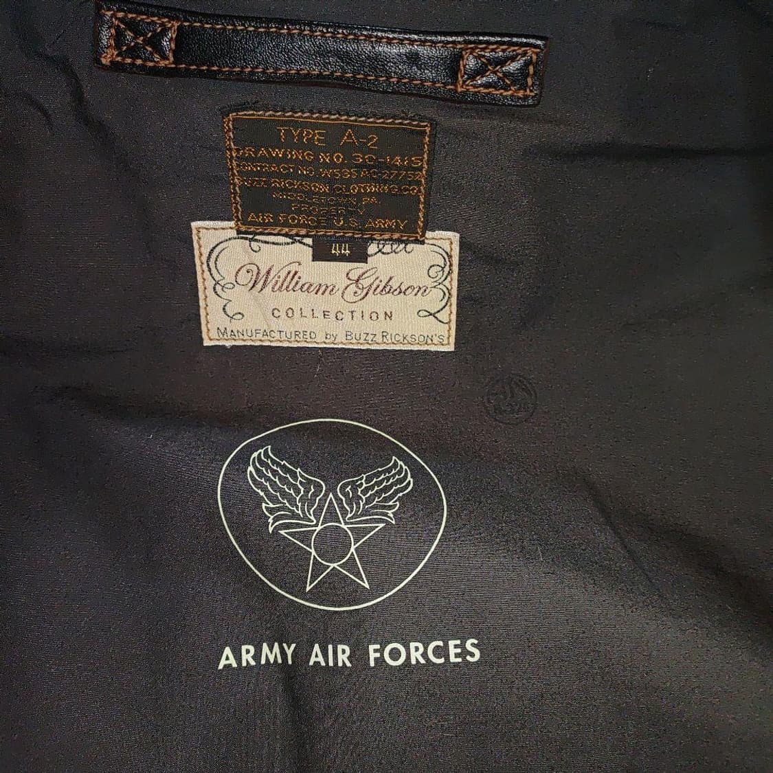 (44) 버즈릭슨 윌리엄깁슨 a-2 가죽자켓 상품이미지6