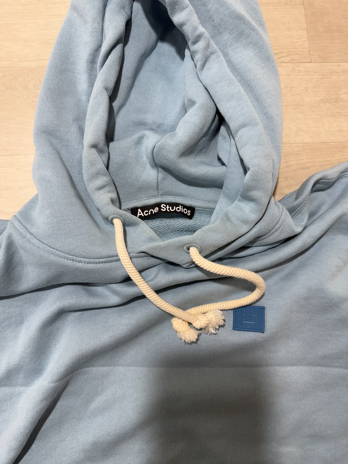 [M/105]아크네 스튜디오 페이스 로고 후드 상품이미지2