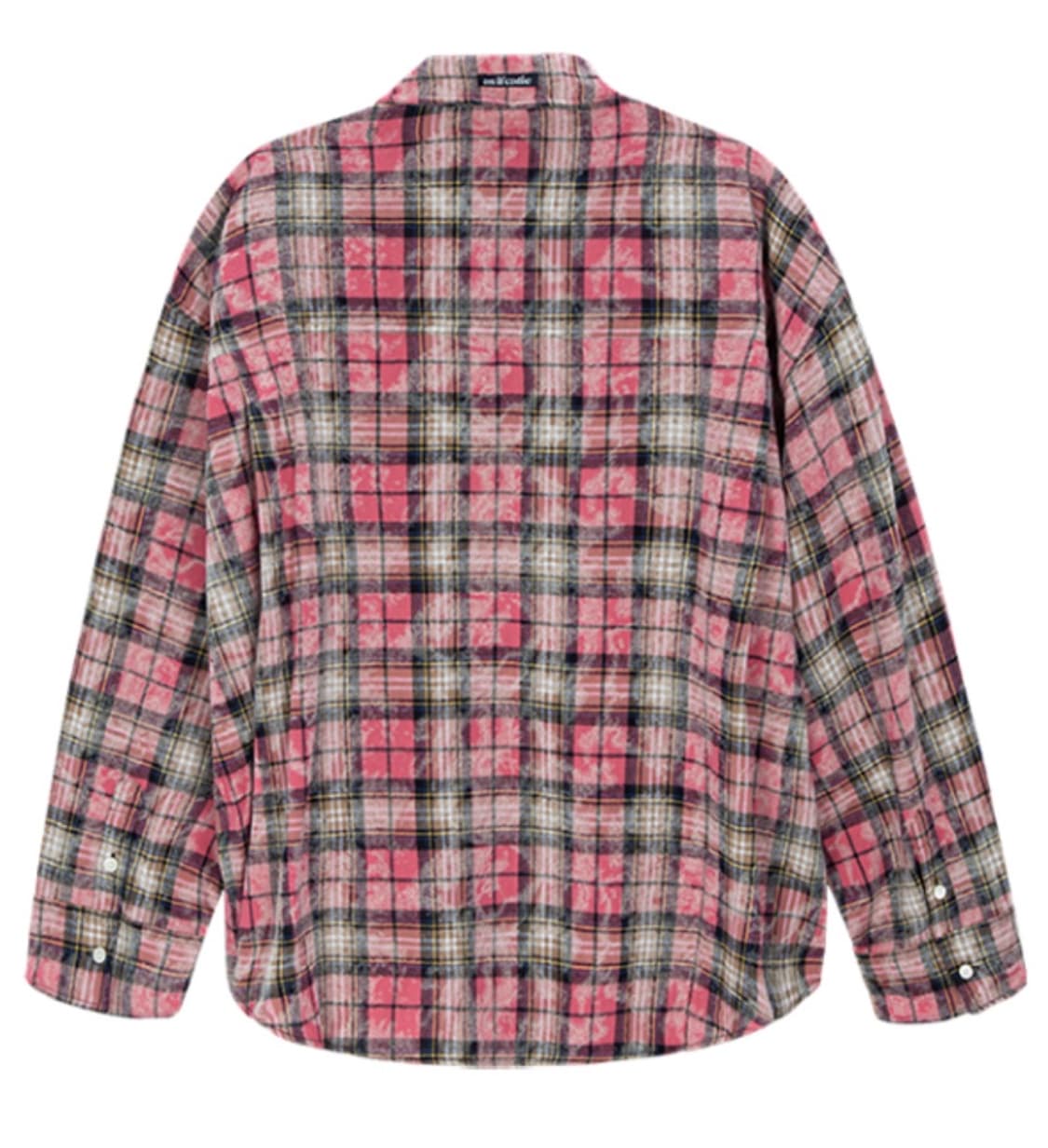 에즈이프캘리 드라이워싱 오버핏 셔츠 핑크 상품이미지4