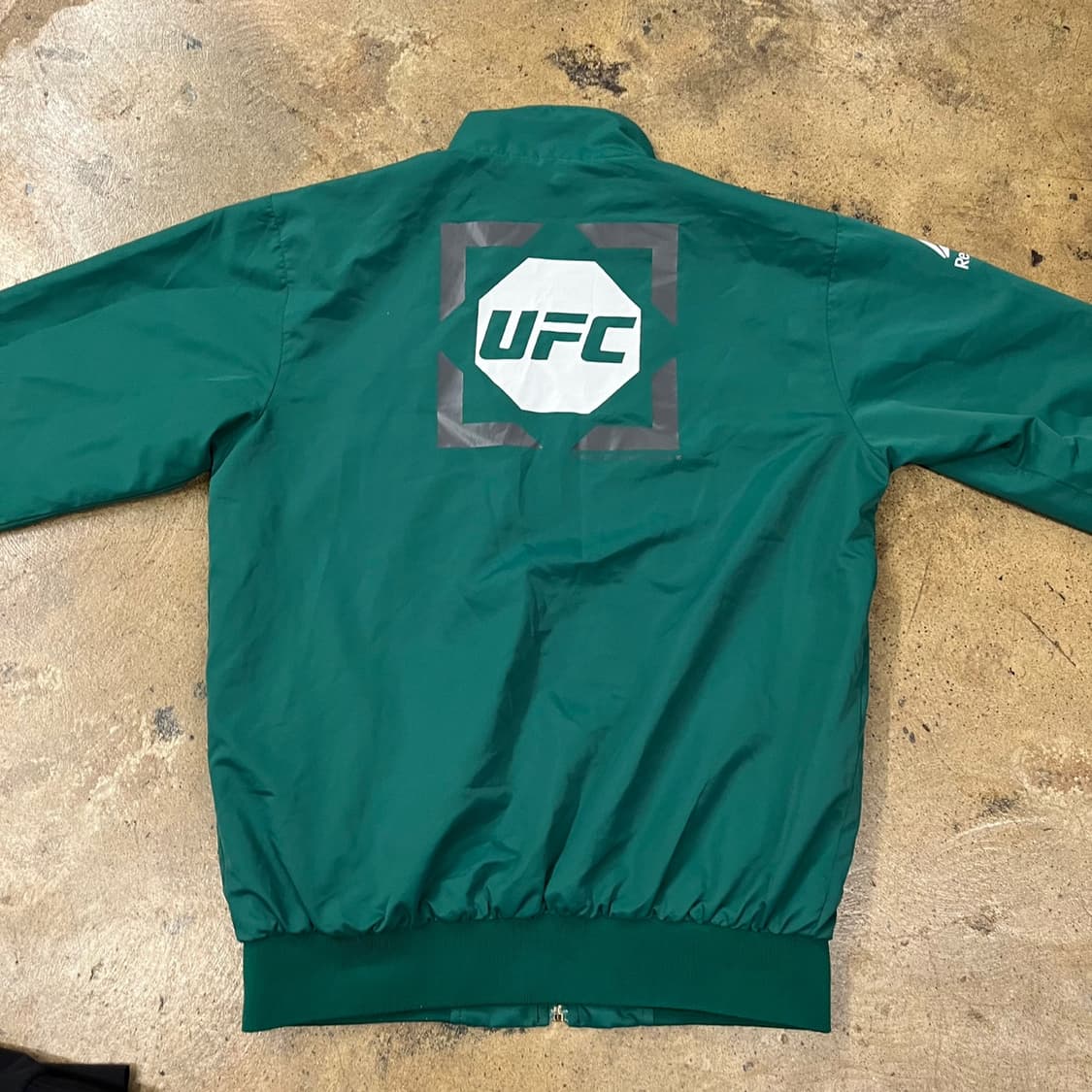 [정품/L] 리복 UFC 그린 바람막이 자켓 b14 상품이미지4