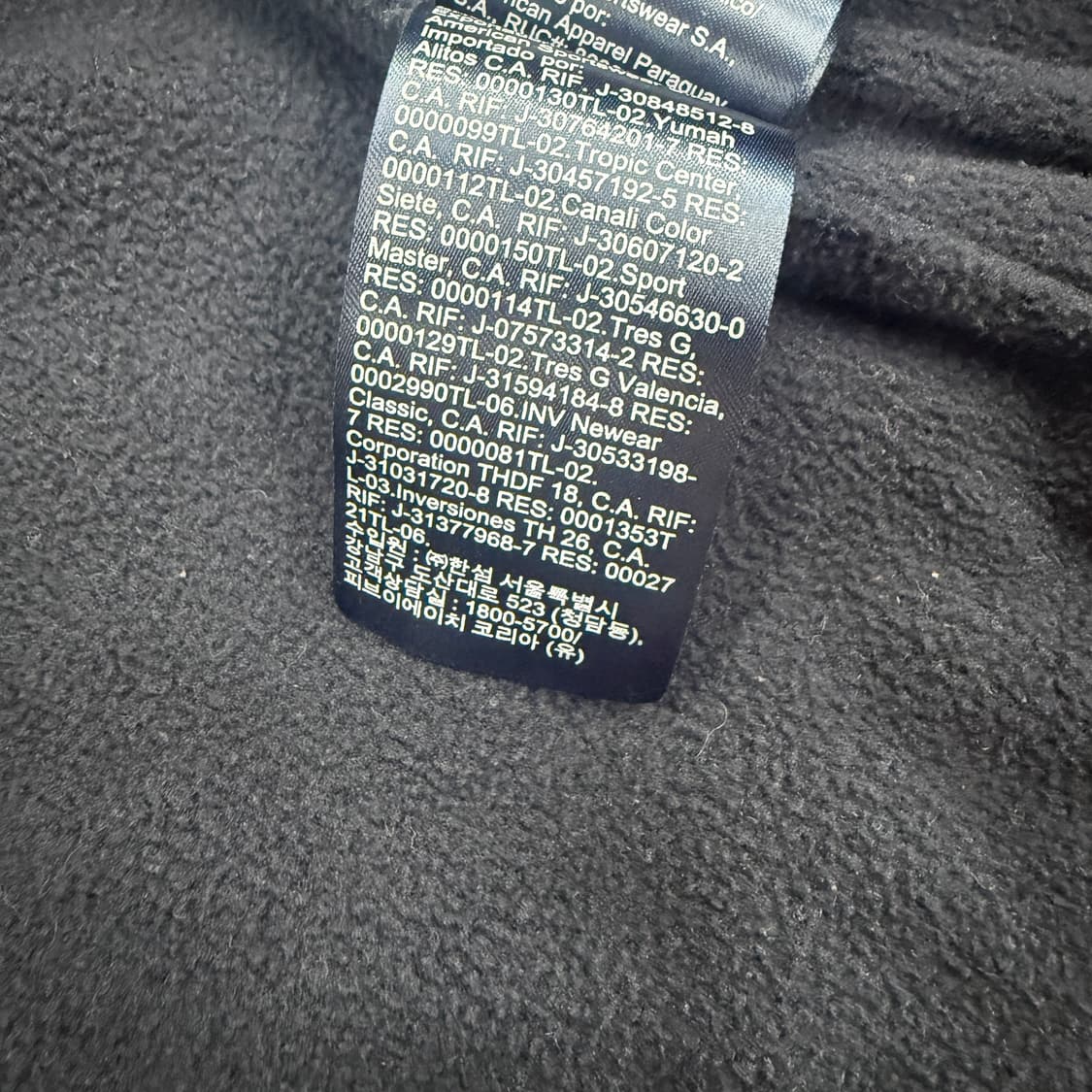 (XL)타미힐피거 Tommy hilfiger 퀼팅 자켓(네이비) 상품이미지4