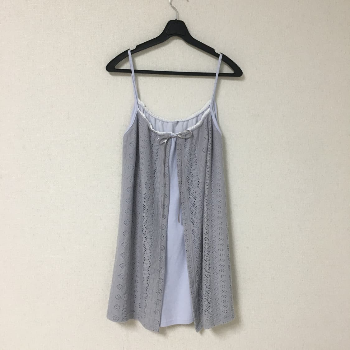 Vintage : Ribbon mini dress  상품이미지1