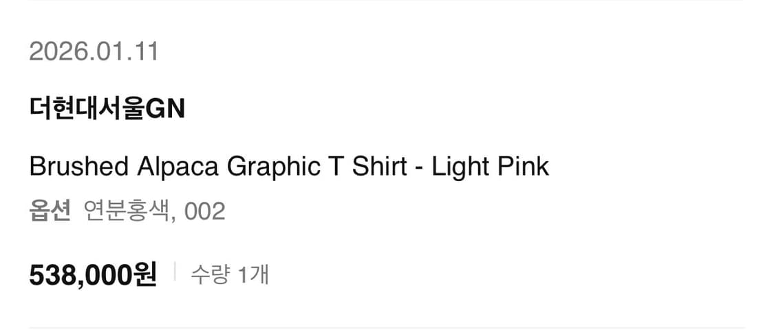 Brushed Alpaca Graphic T Shirt 상품이미지4