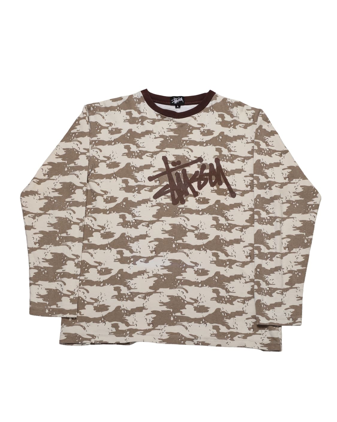 old stussy desert camo long sleeve 상품이미지1