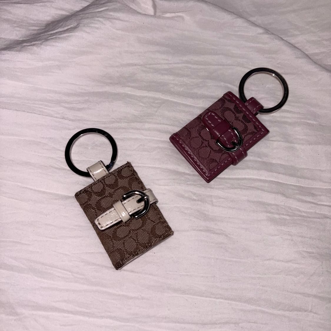 Coach frame keyring (cherry red) 상품이미지6