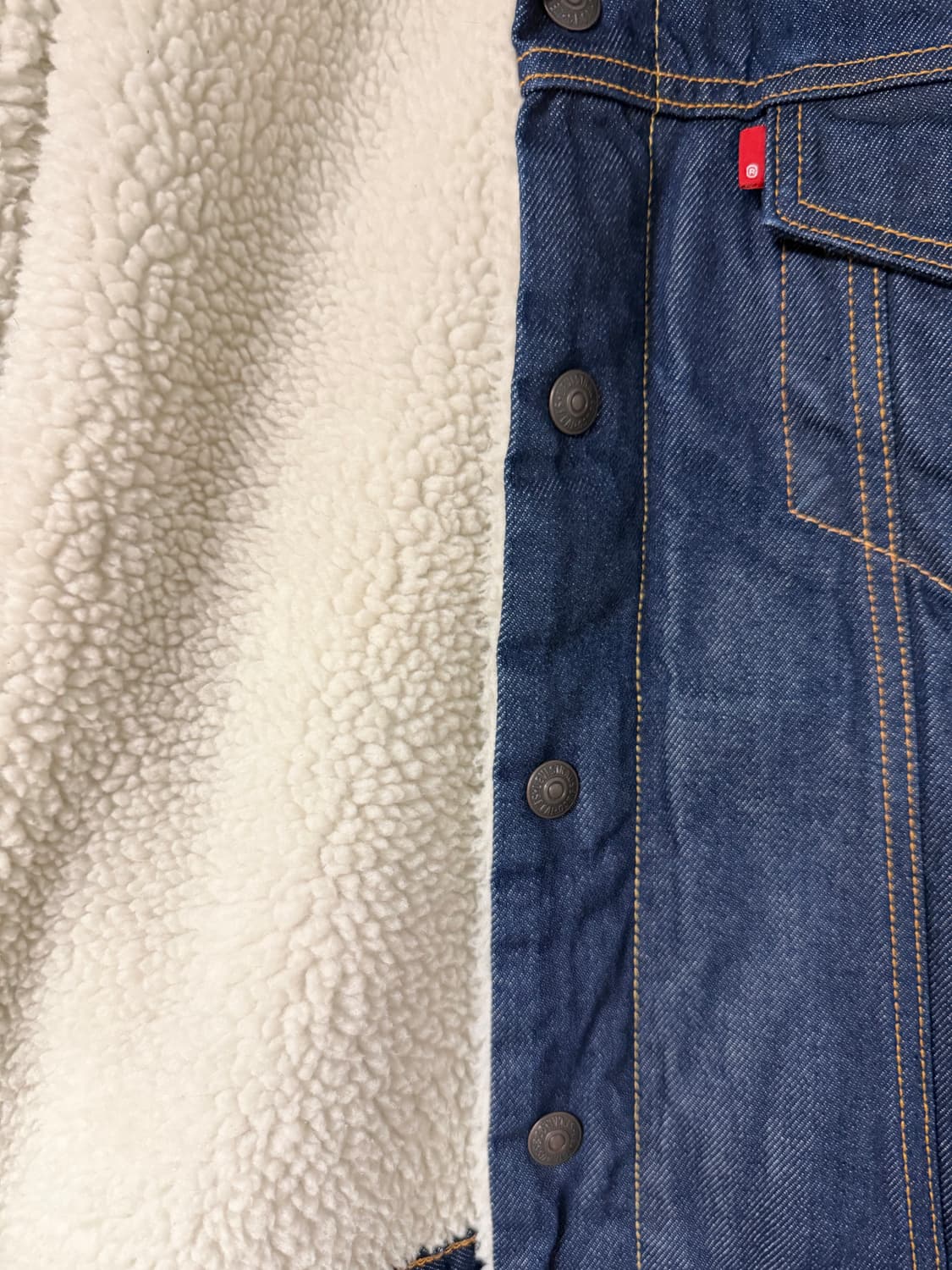 리바이스 쉐르파 양털 트러커 자켓 상품이미지3