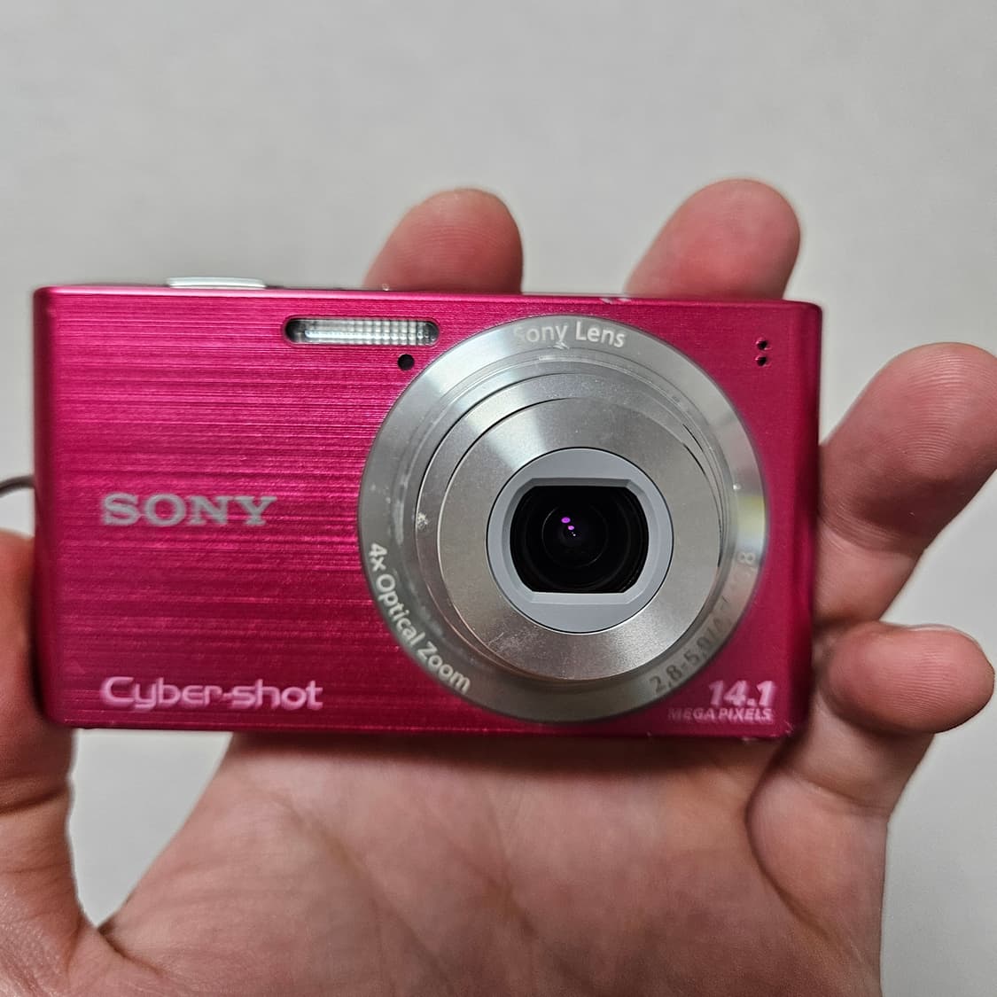 소니 사이버샷 DSC-W610 핑크 디카 CYBERSHOT 상품이미지2