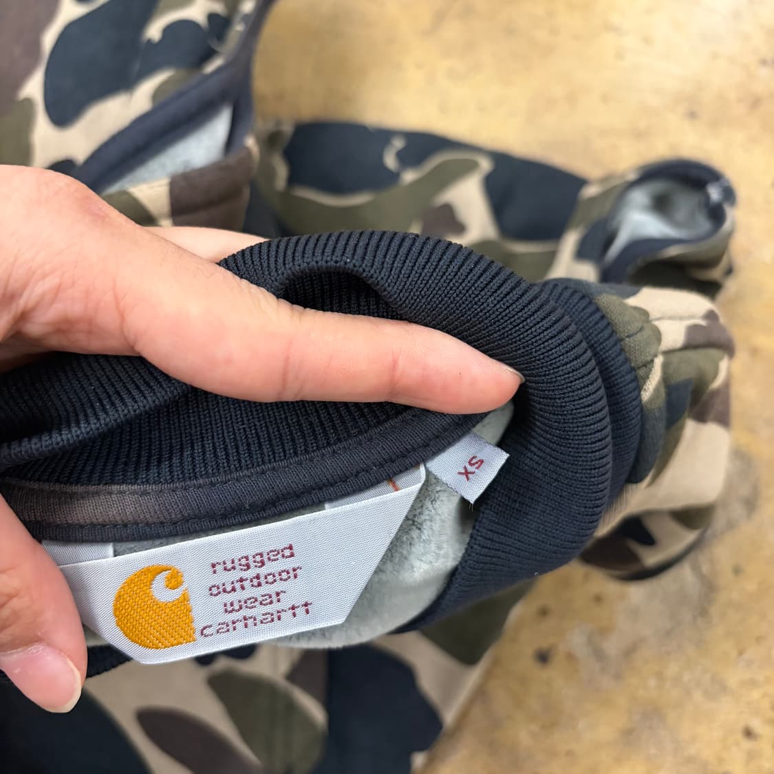 칼하트 카모 밀리터리 조끼  상품이미지4