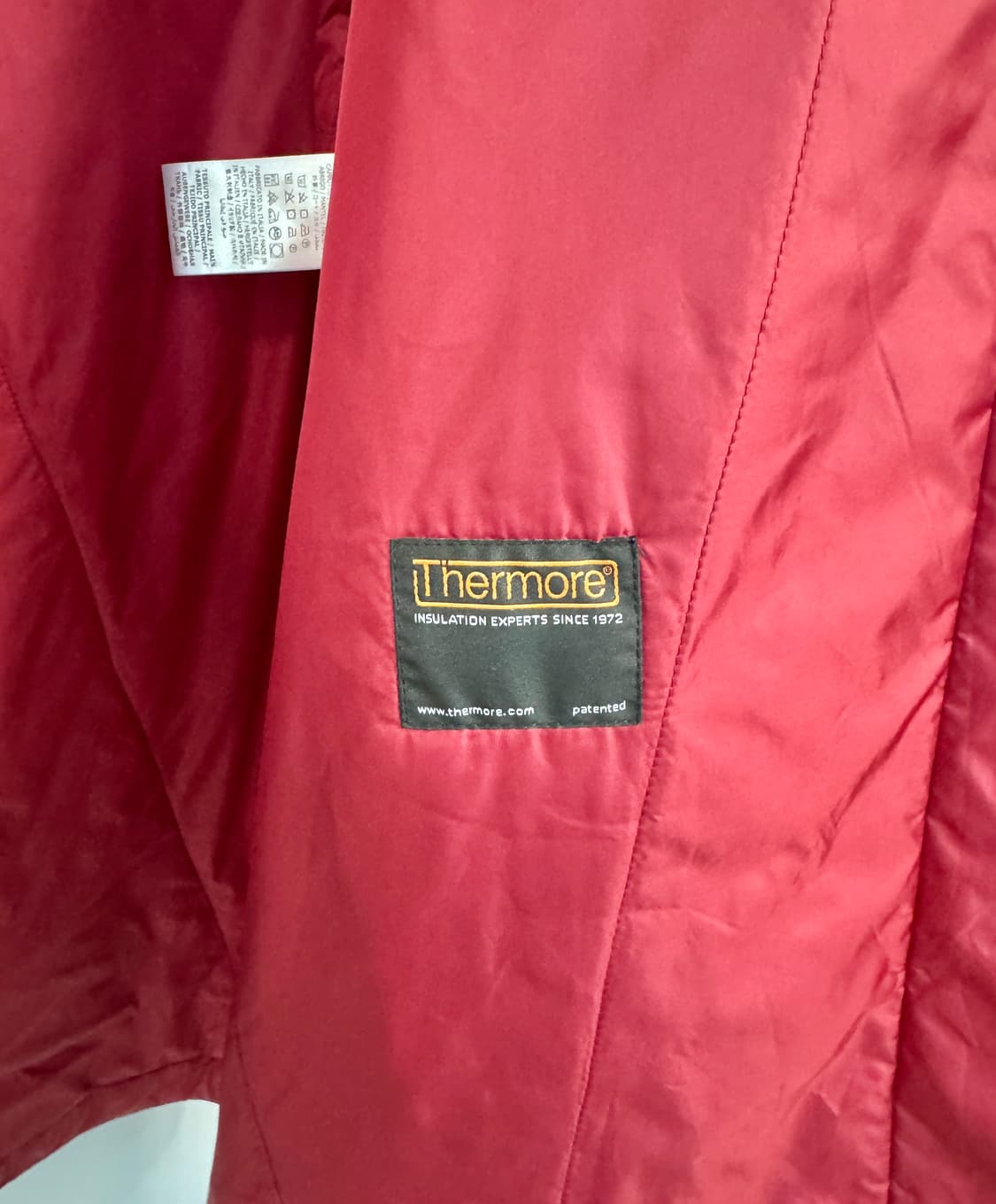 ASPESI 아스페시 버건디 오버사이즈 패딩 코트 L 상품이미지6