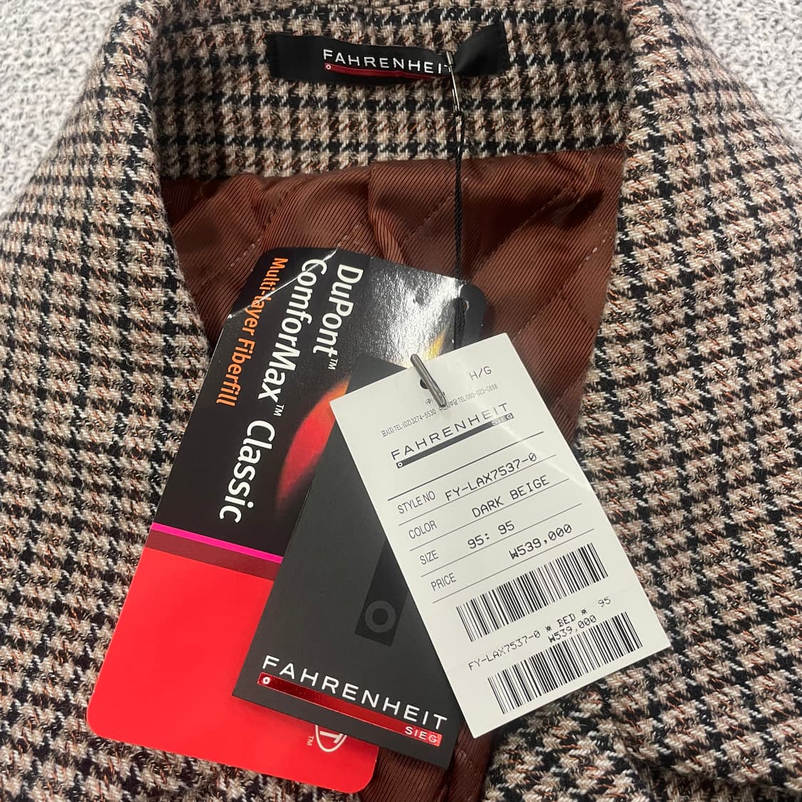 95 새상품 파렌하이트 울 코트 0210S 상품이미지2