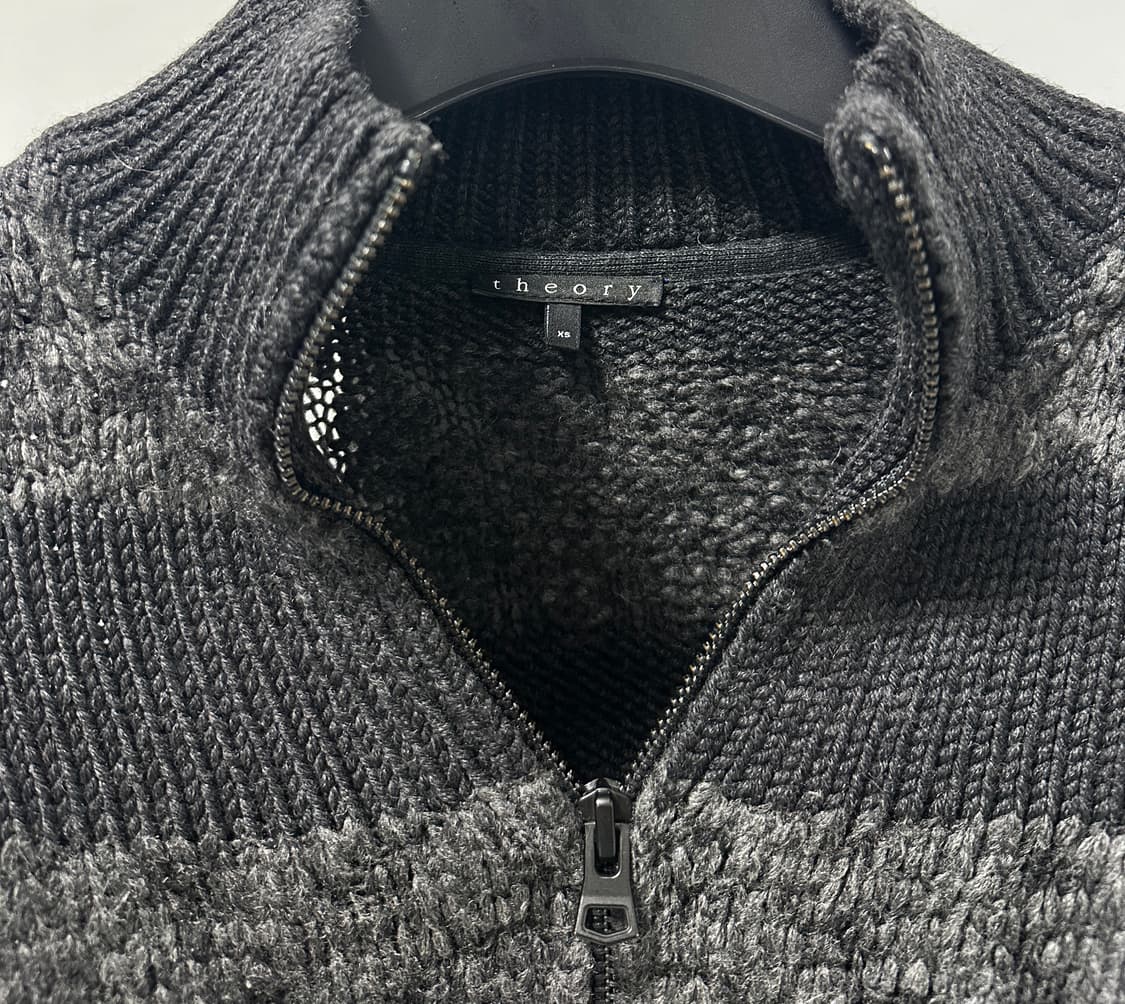 여성 집업니트 집업 XS사이즈 상품이미지4