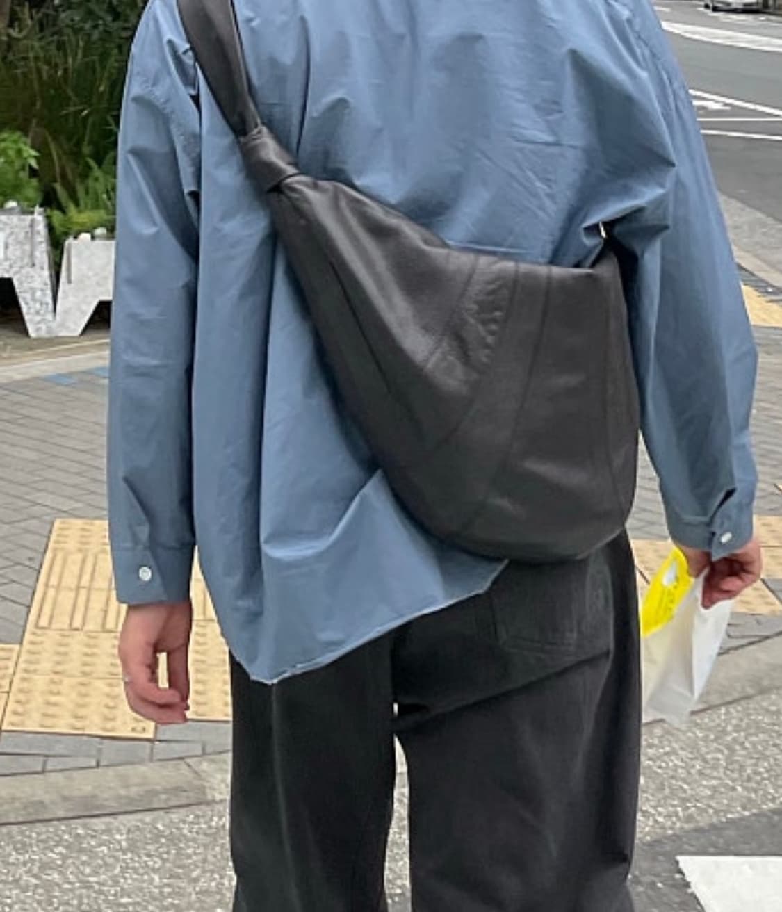 (48) 르메르 트위스티드 벨티드 팬츠 잉크 zinc 상품이미지6