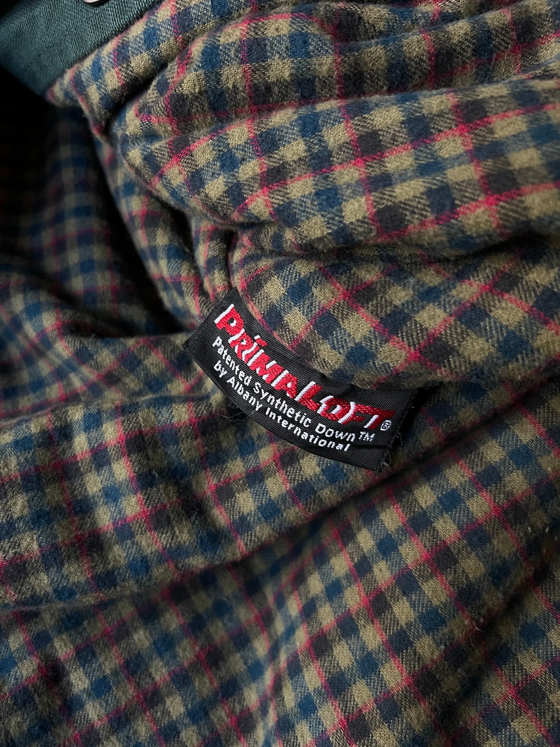 [L]90's 엘엘빈 Made in USA 프리마로프트 헌팅 자켓 상품이미지8