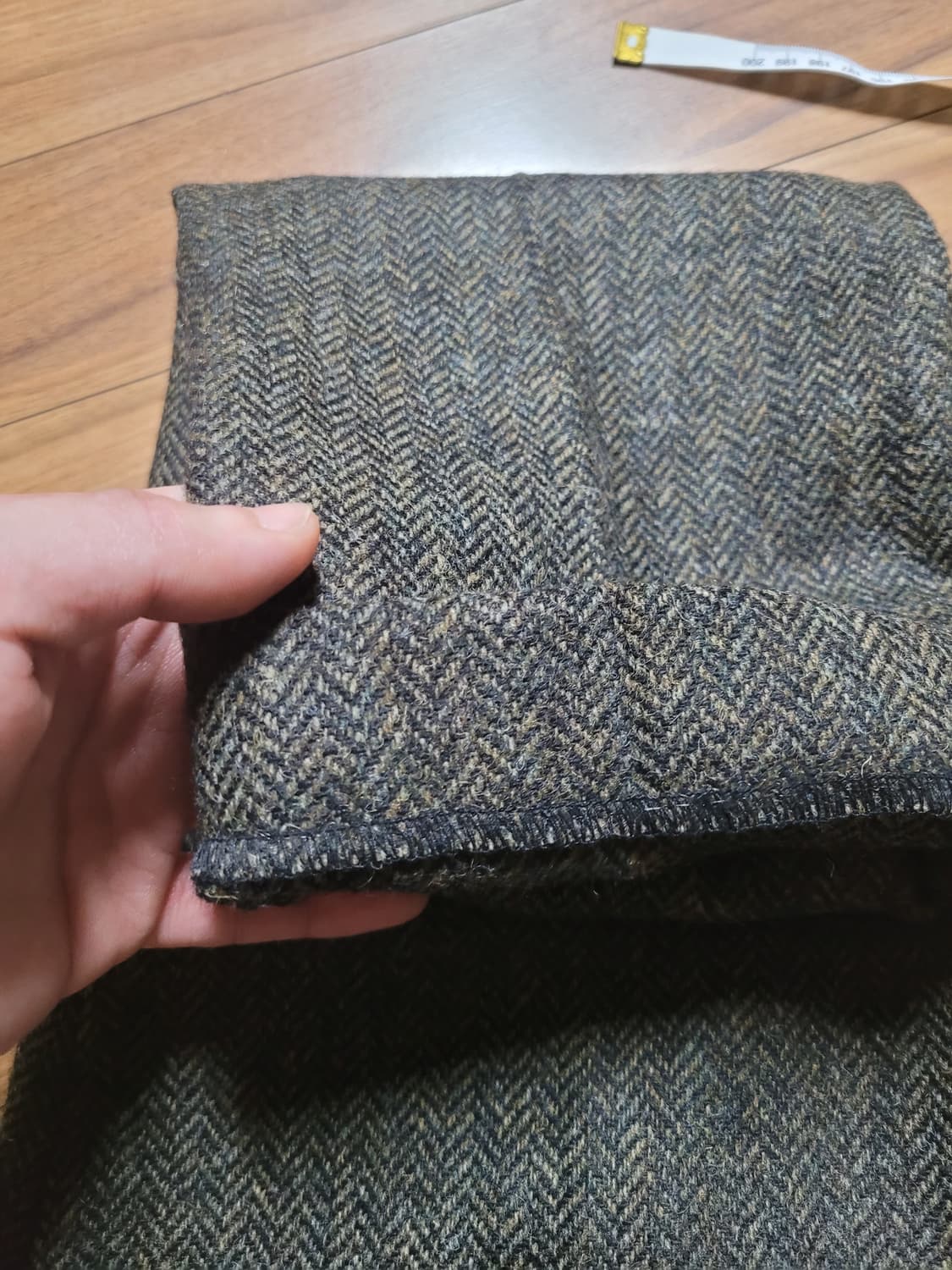 맨온더분 헤링본 울팬츠 상품이미지3