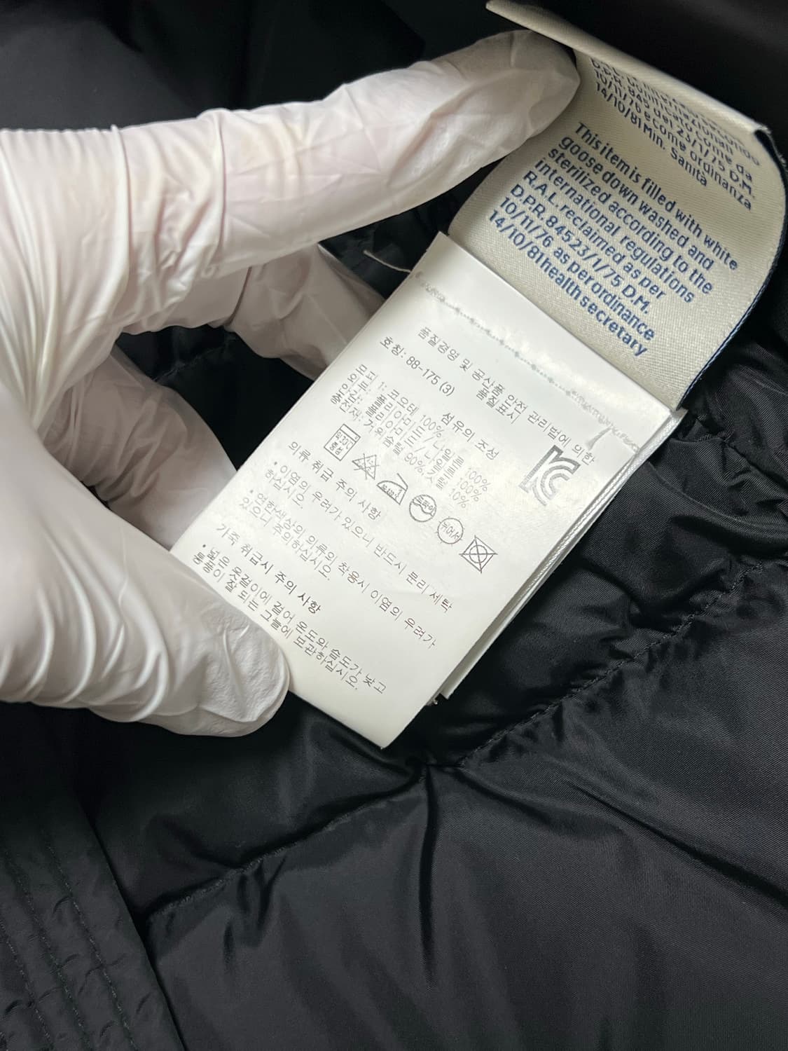 [정품] 백화점판 / 몽클레어 클루니 블랙 3 상품이미지8