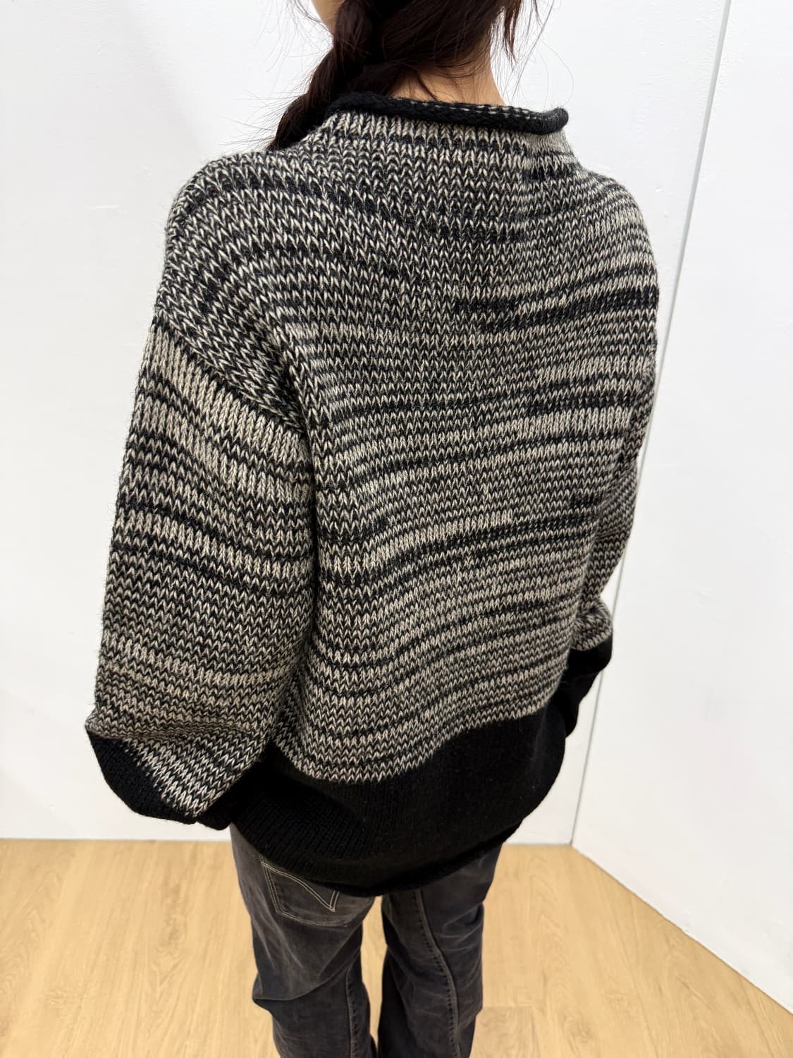 segment knit wear (japan vtg) 상품이미지2