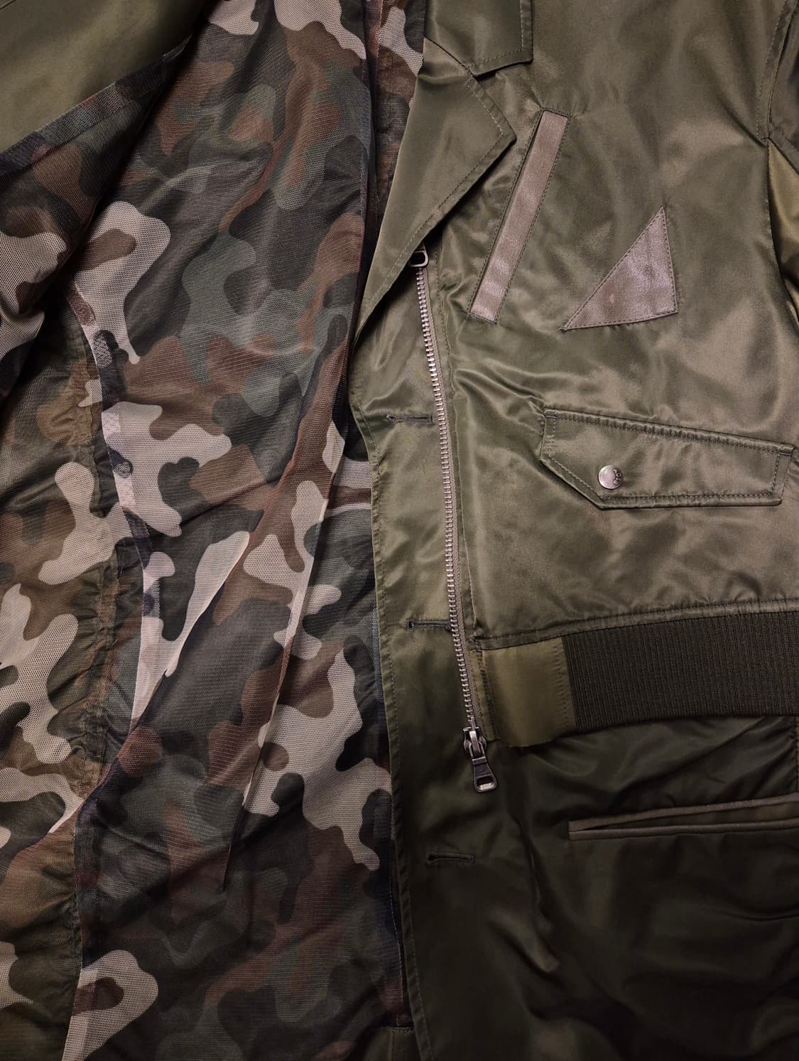 앤더스벨 플라이트 봄버 블레이저 상품이미지5