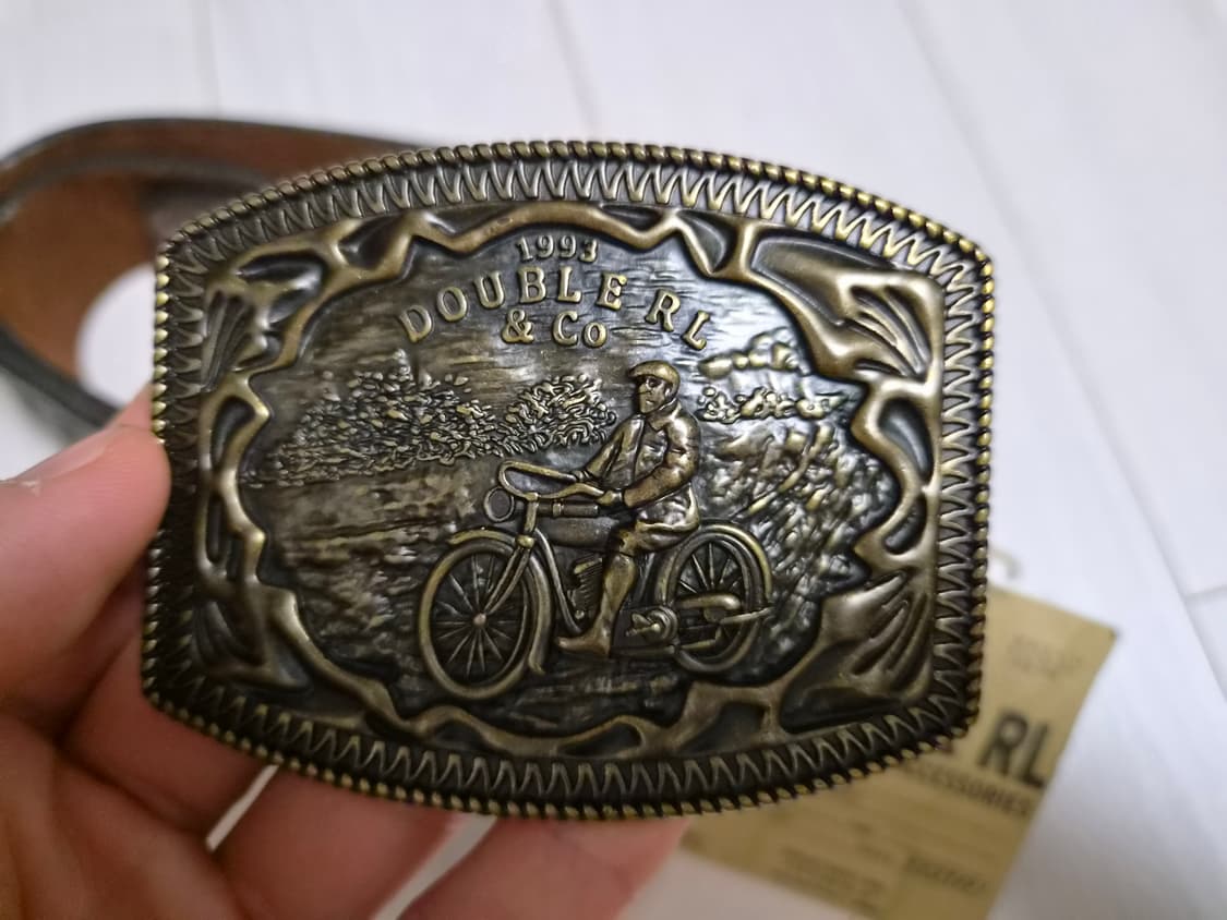 더블알엘 바스켓 위브 엠보스드 벨트 상품이미지2