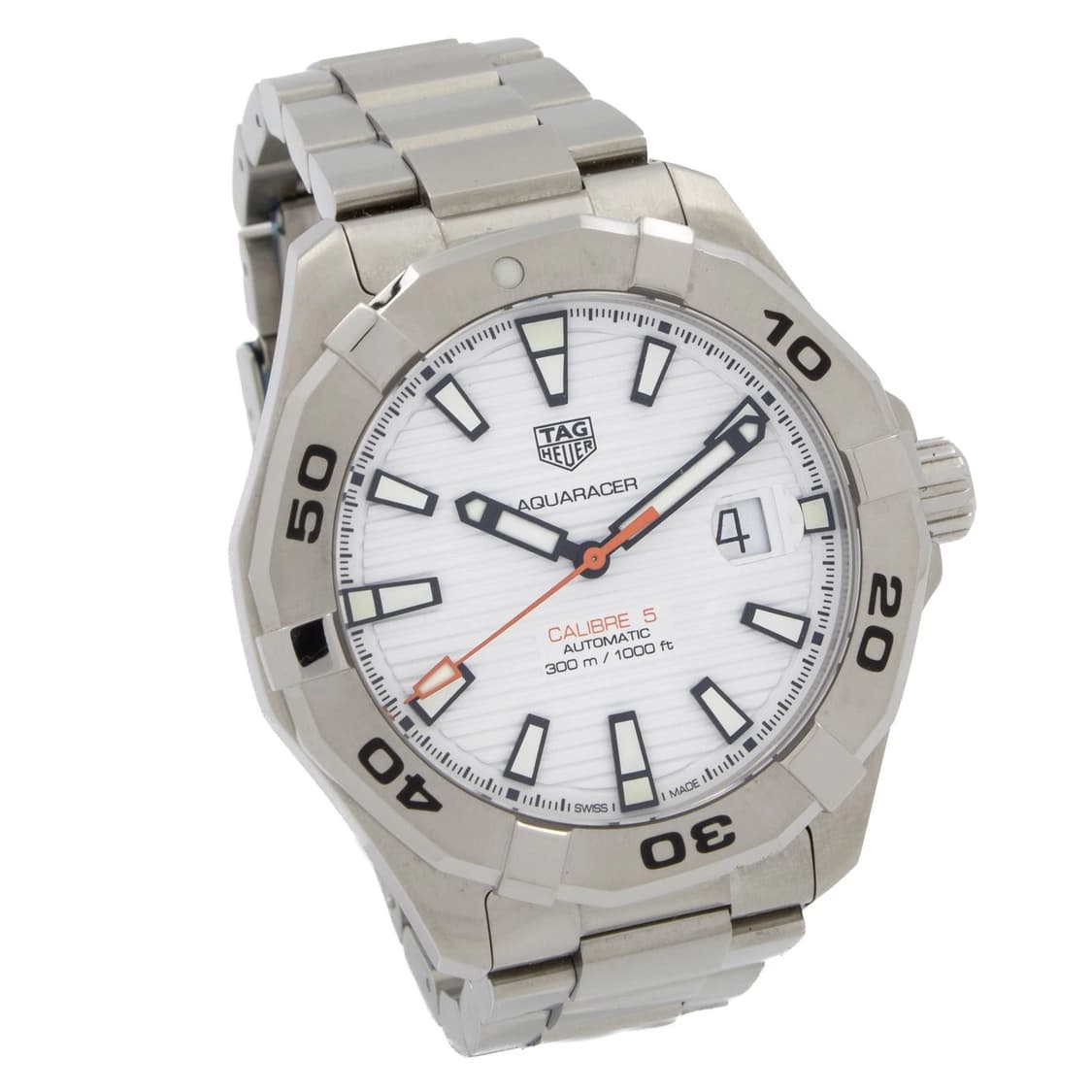 태그호이어 아쿠아레이서(WAY2013) 오토매틱 43mm 스틸 상품이미지4