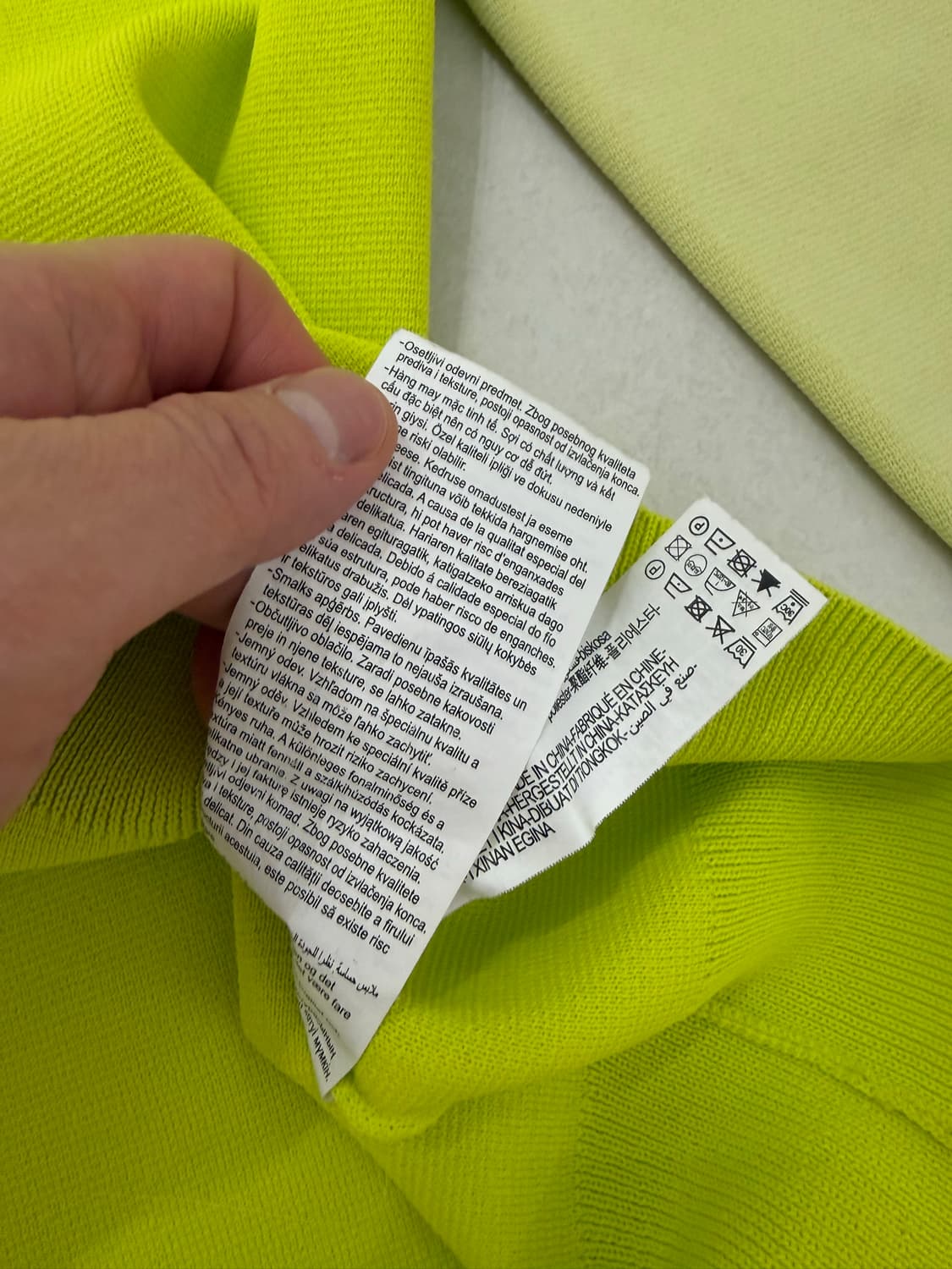 자라 x 루기 ZARA x rhuigi 모크넥 니트 탑 XL 상품이미지7