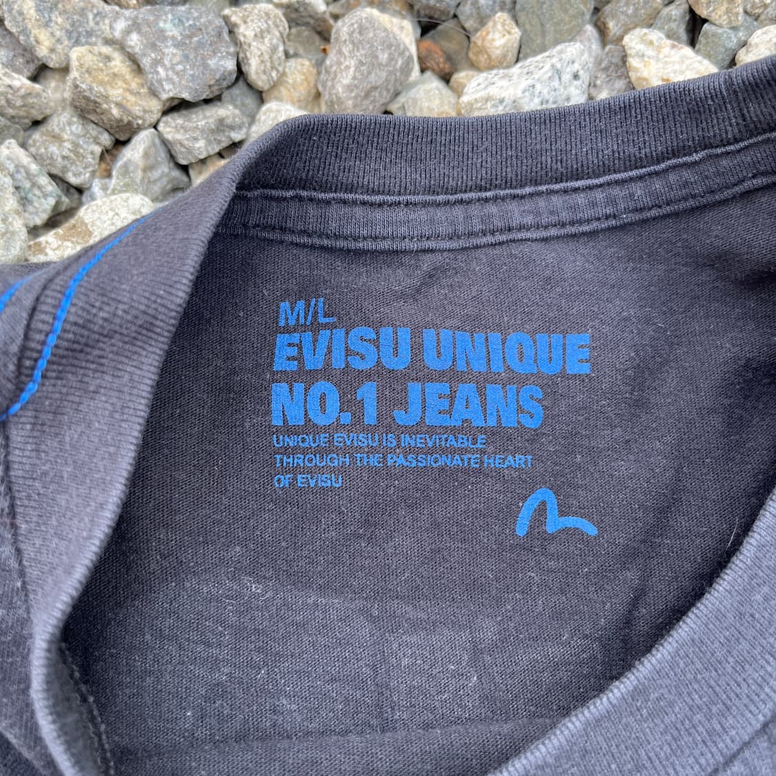 EVISU  프린팅 반팔(실측확인) 상품이미지3