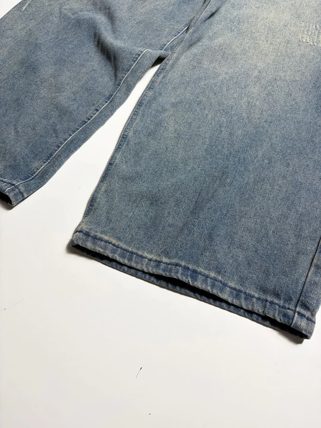 필루미네이트 24SS 빈티지 워싱 와이드 데님 팬츠 R2157 상품이미지4