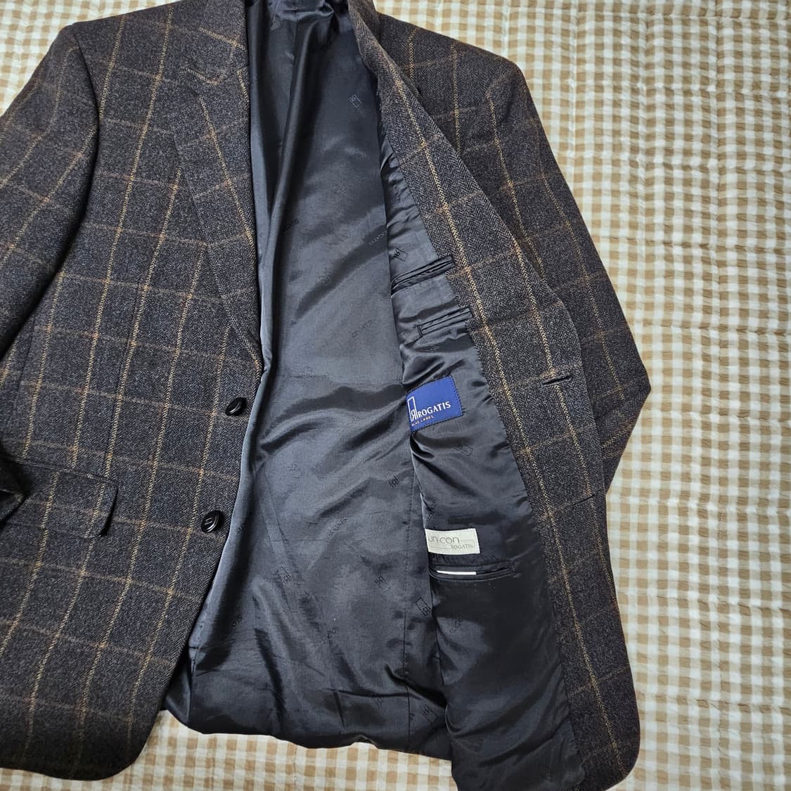 로가디스 울100 추동 블레이저 자켓 남자100 상품이미지6