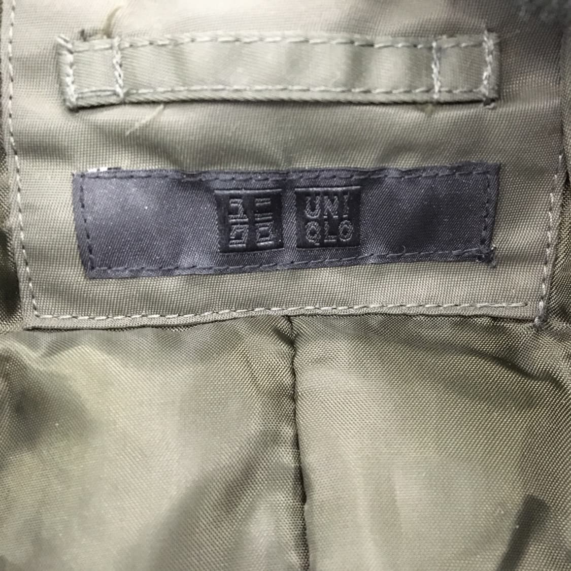 유니클로 MA-1 블루종점퍼 M 상품이미지5