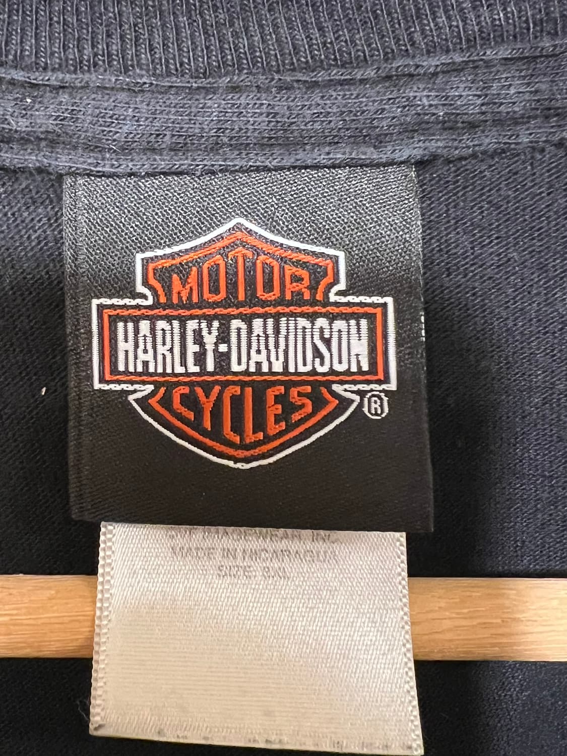 [3XL] 할리데이비슨 무스 온 더 루즈 그래픽 반팔 티셔츠 캐나다 딜러 상품이미지5