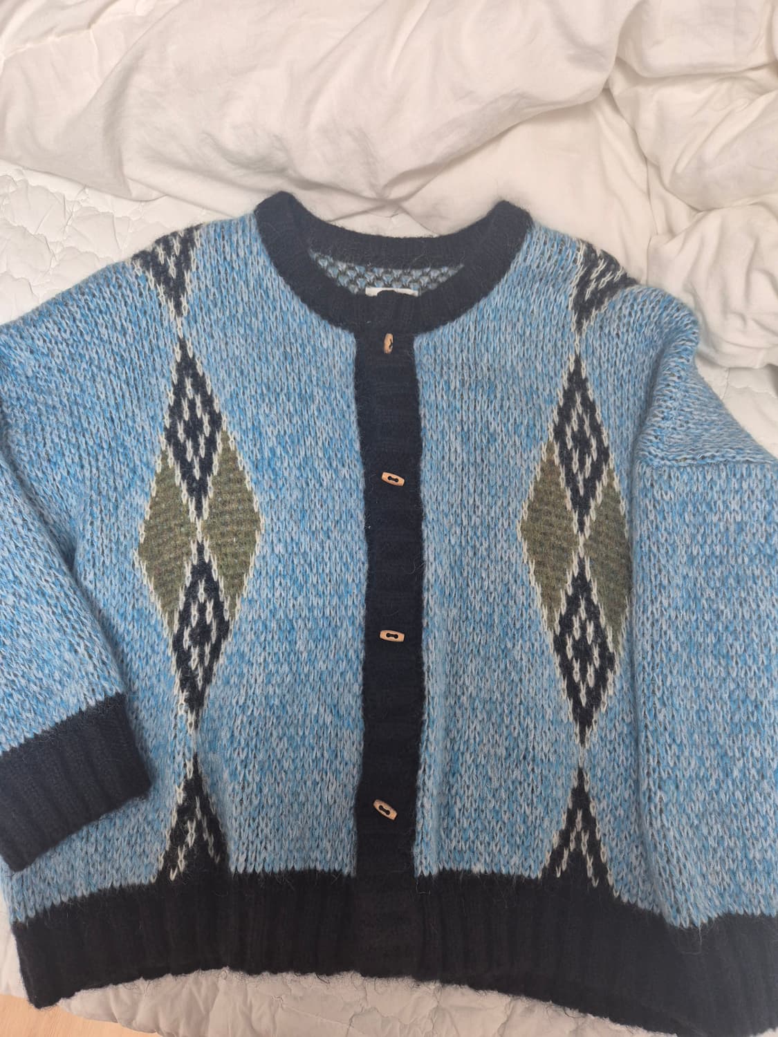 마리아노 트래킹 모헤어 가디건 상품이미지3