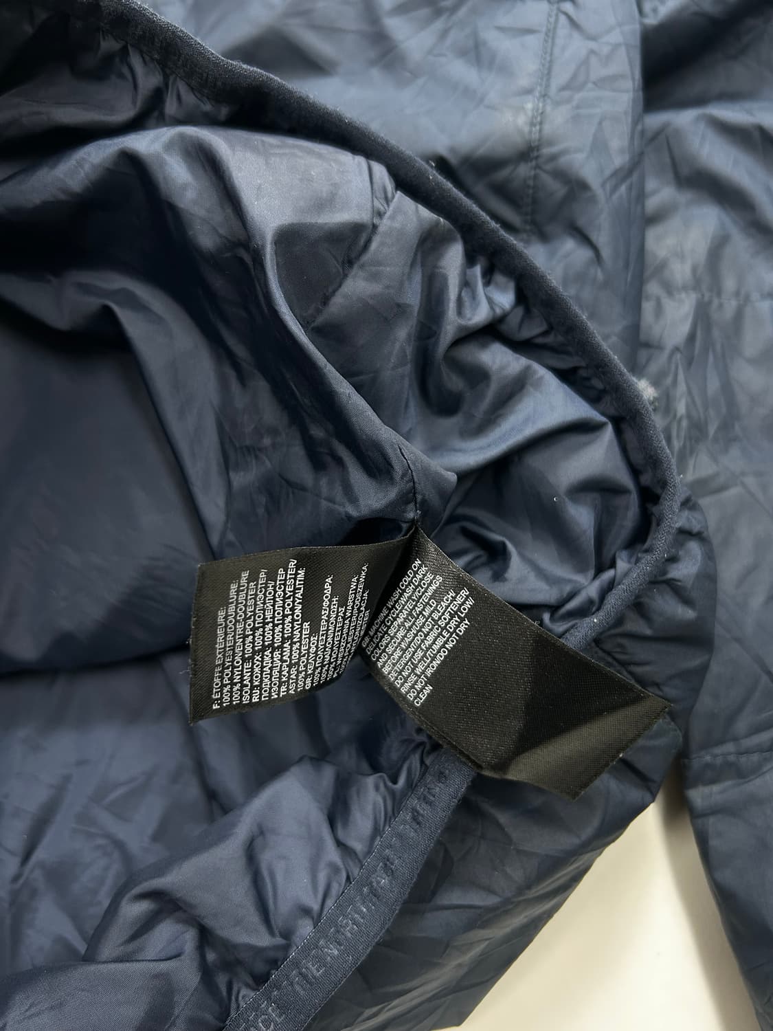 노스페이스 네이비 경량패딩 자켓 S 상품이미지7