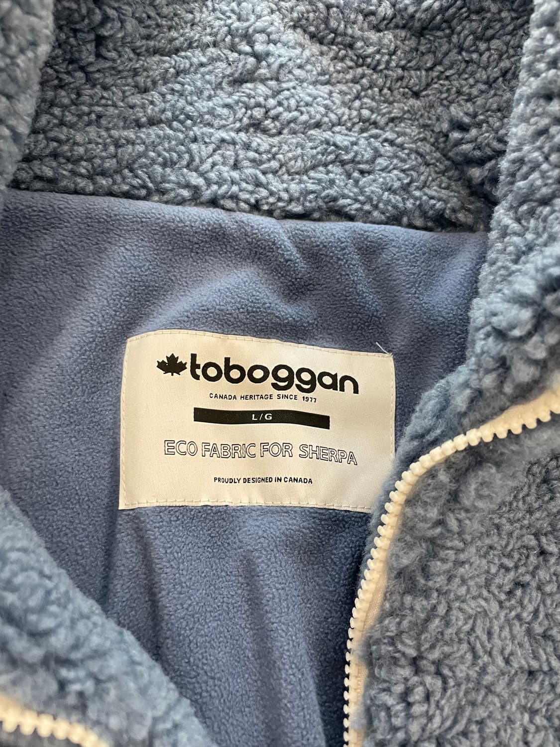 캐나다 토보건 쉐르파 플리스 자켓 L 상품이미지3