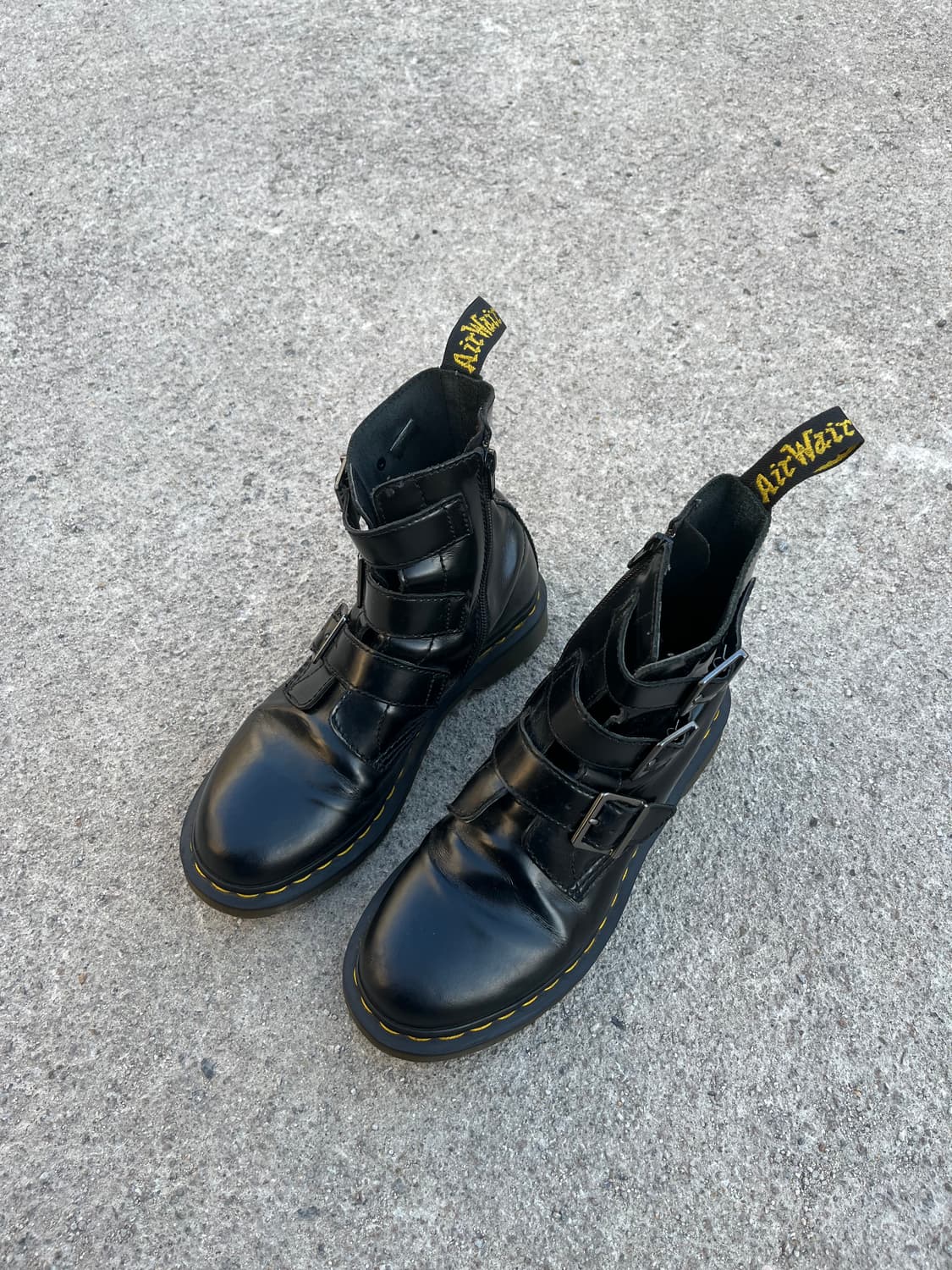 Dr.Martens 레더 스트랩 부츠 상품이미지3
