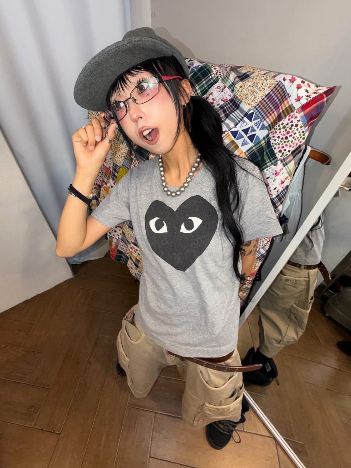  ♥ 꼼데가르송 하트 로고 반팔티셔츠 ♥  상품이미지1