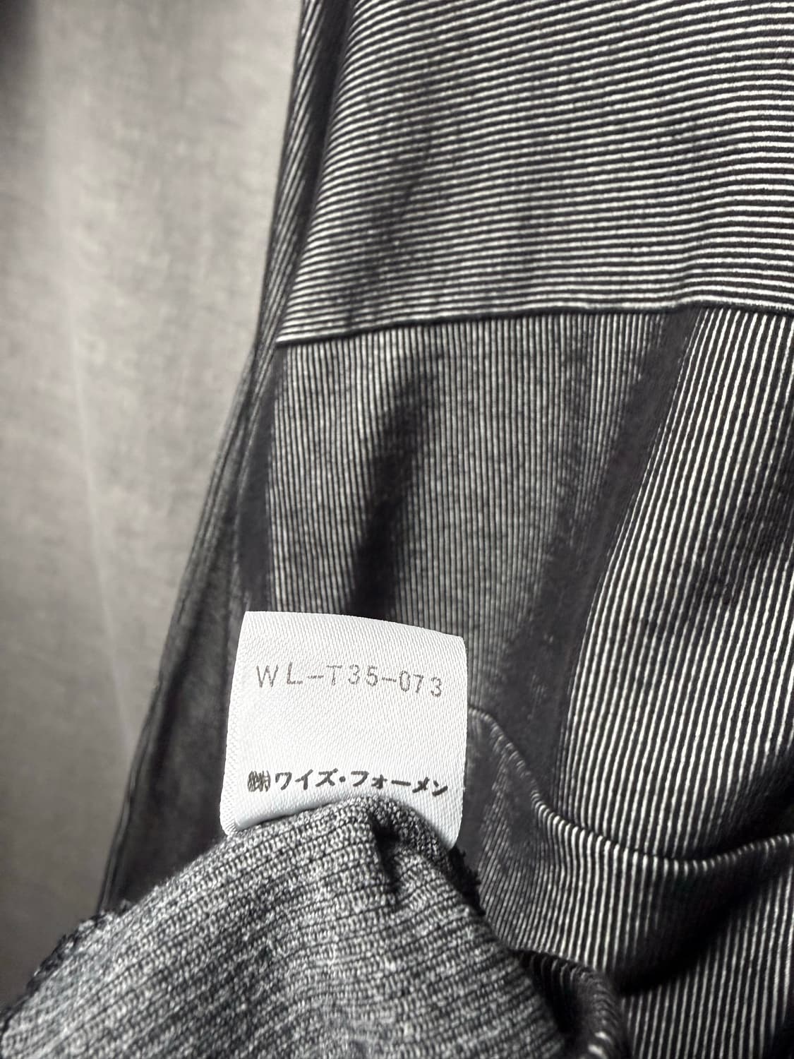 Y’s for men Workshop Ribbed Panel Zip-Up 상품이미지8