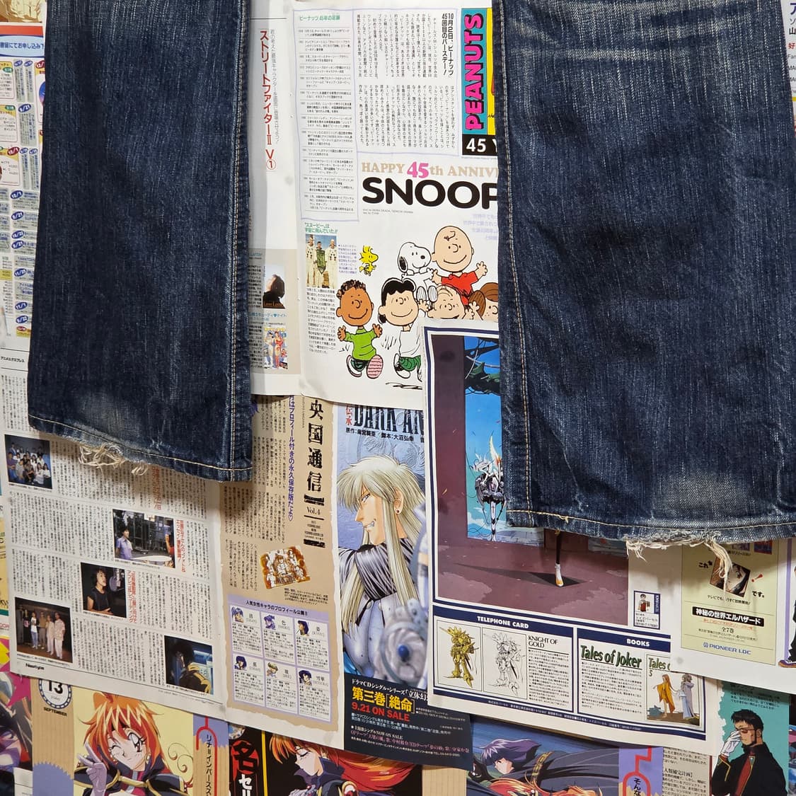 에드윈 일본판 503 캣워싱 부츠컷 데님 팬츠 상품이미지9