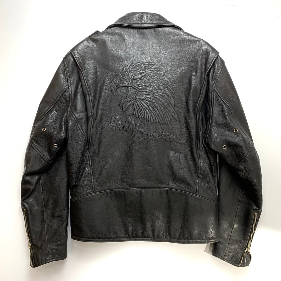 할리 데이비슨 블랙 빅로고 가죽자켓 42 상품이미지2